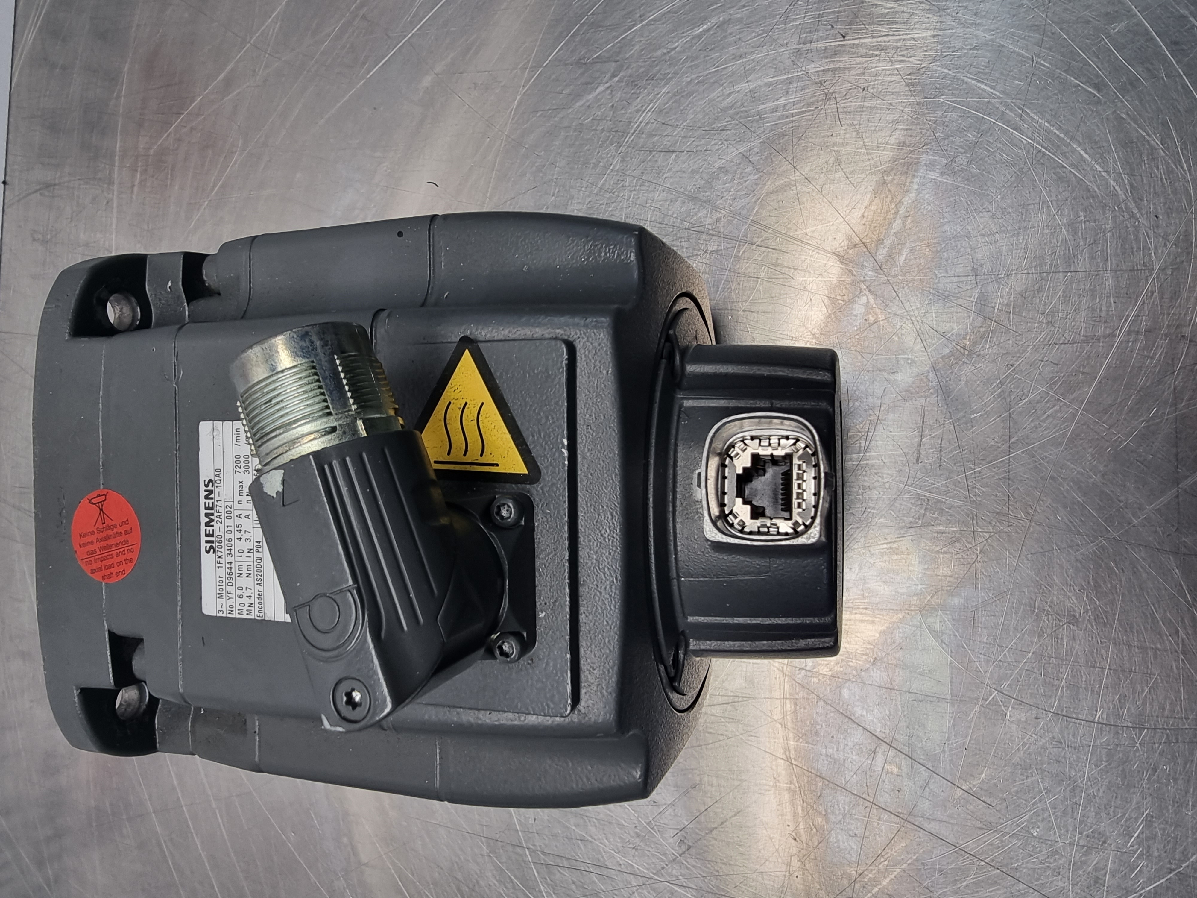 Used Siemens Simotics 1FK7060-2AF71-1QA1 Servo Motor