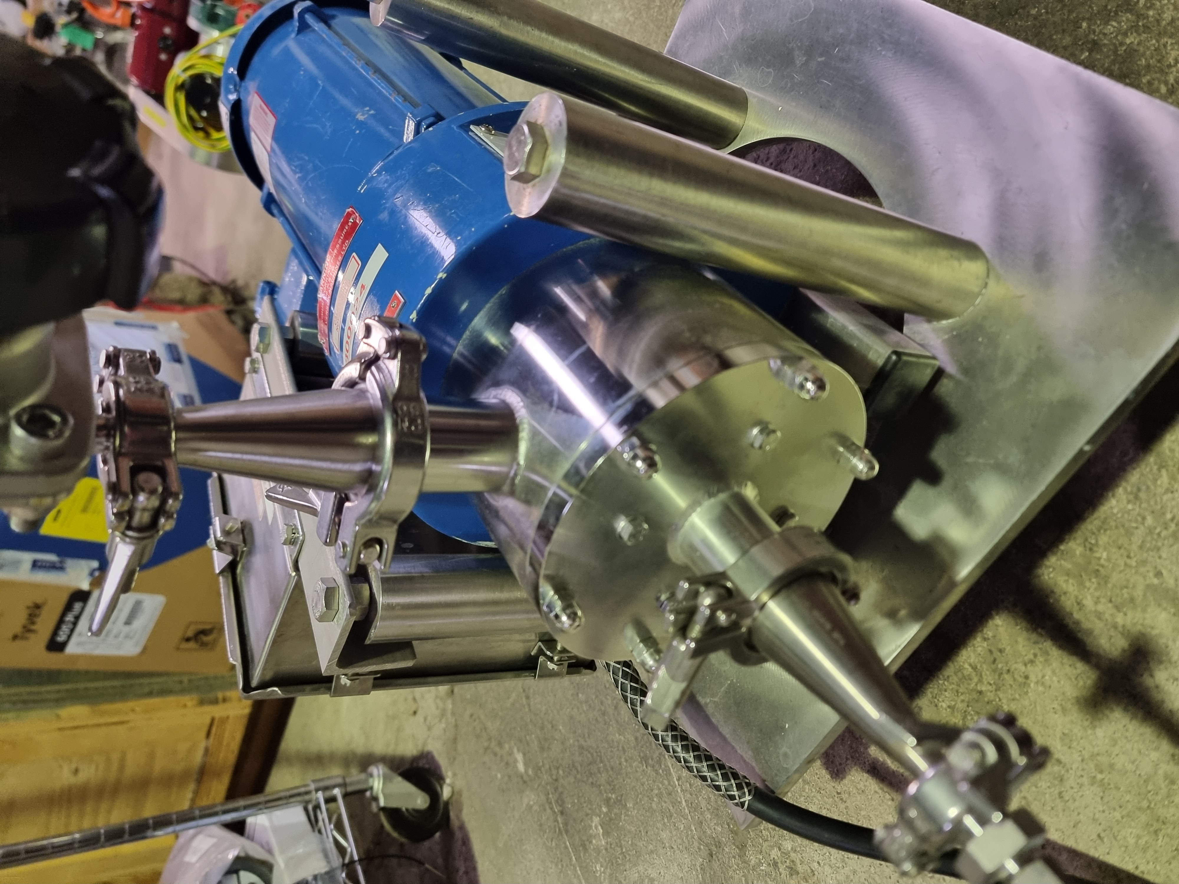 Used Silverson 275 LS High Sheer In Line Mixer / Homogenizer | 1.5" Inlet & Outlet