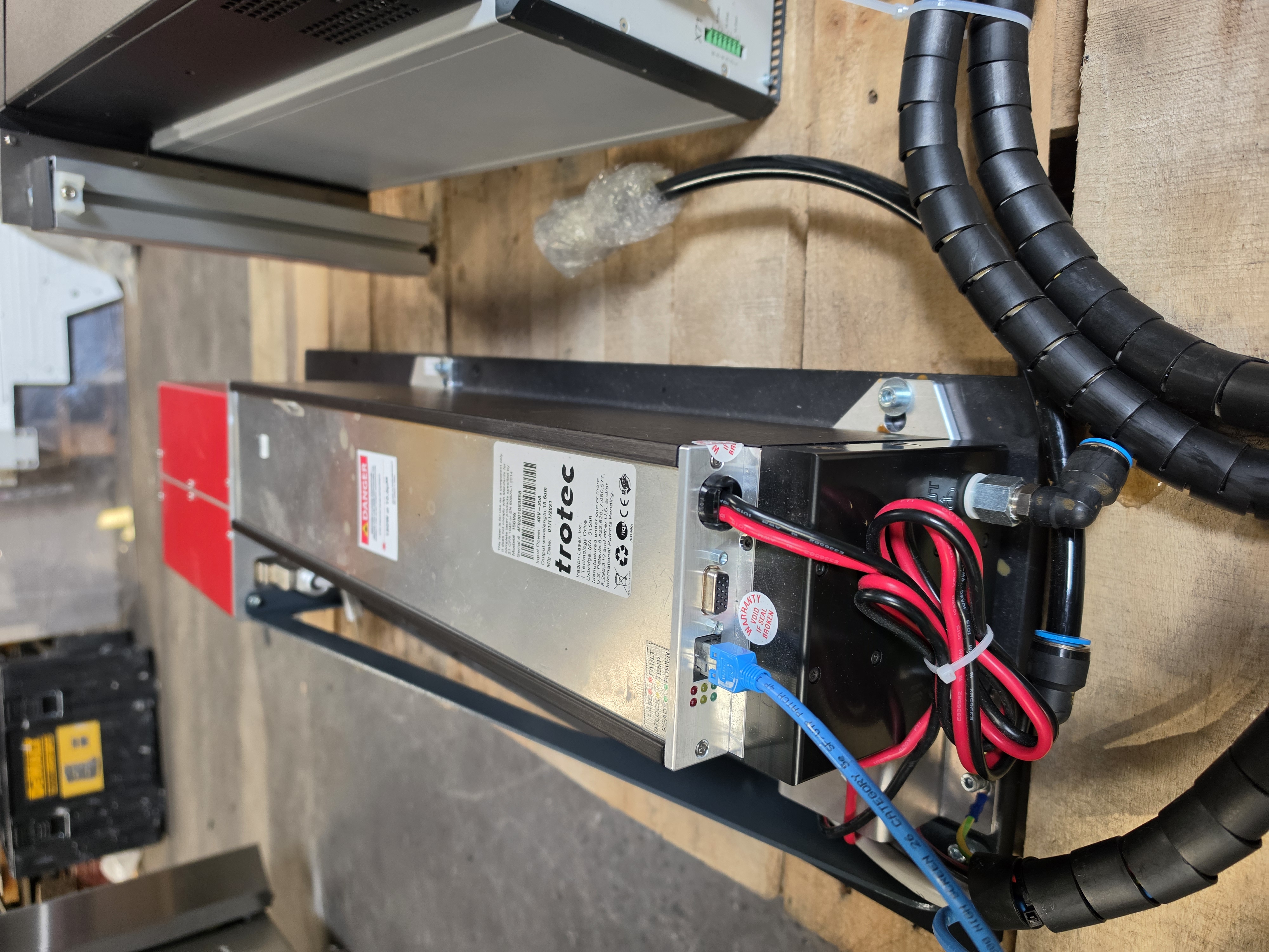Used Trotec SpeedMarker 156Wx Industrial Laser Marking System
