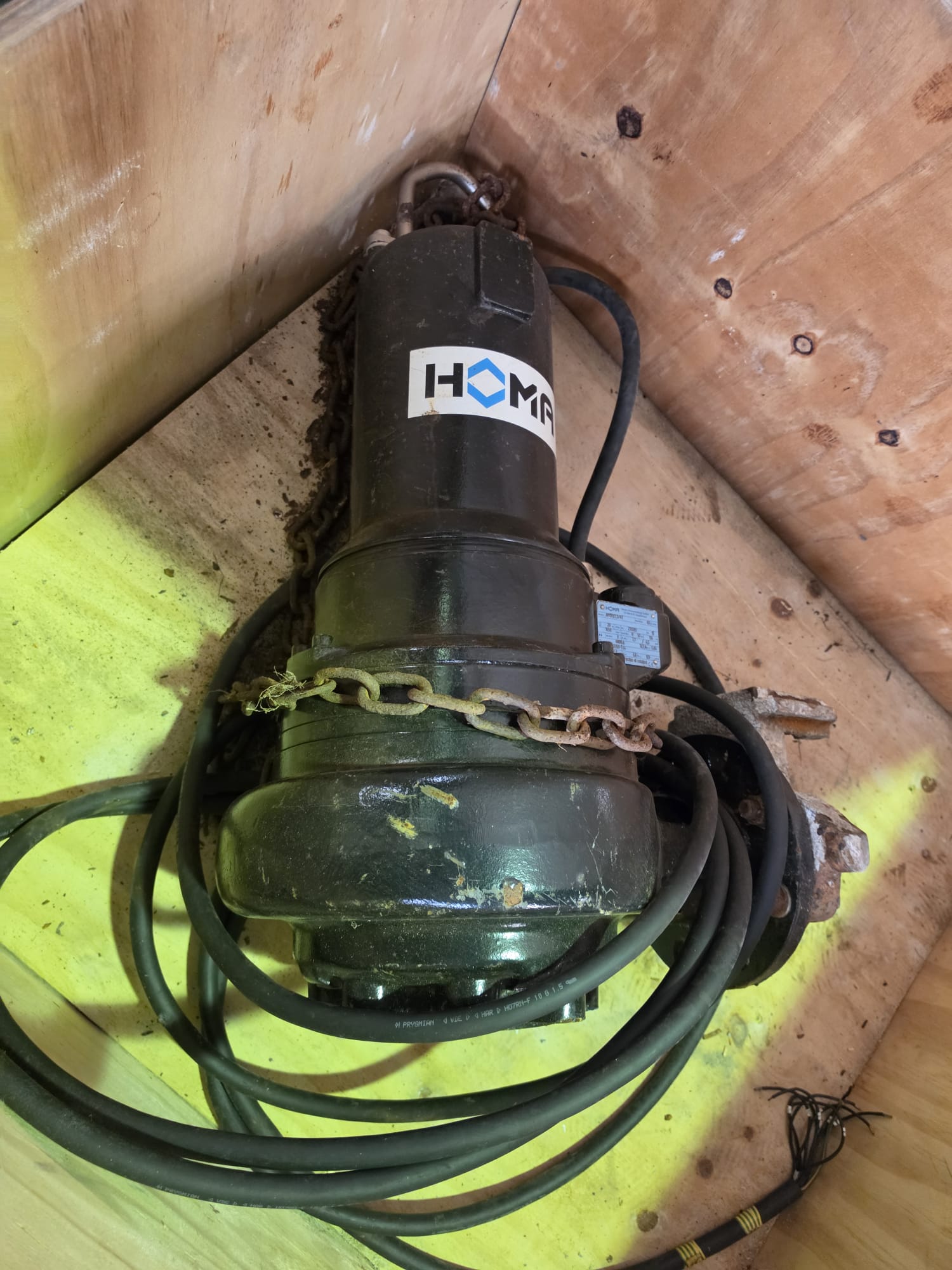 Used Homa 4" Submersible Pump 3 Phase