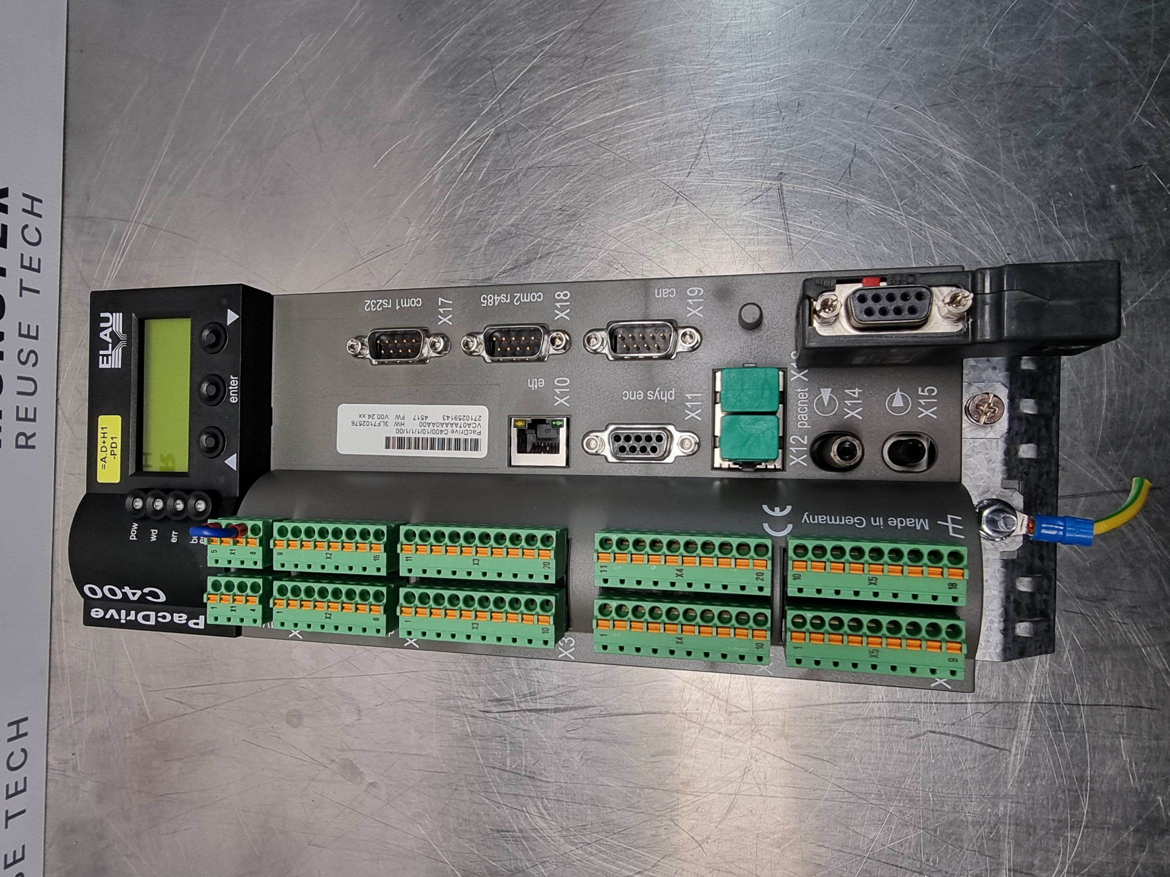 Used Schneider Elau C400 Pac Drive | C400/10/1/1/1/00 | VCA07AAAA0AA00