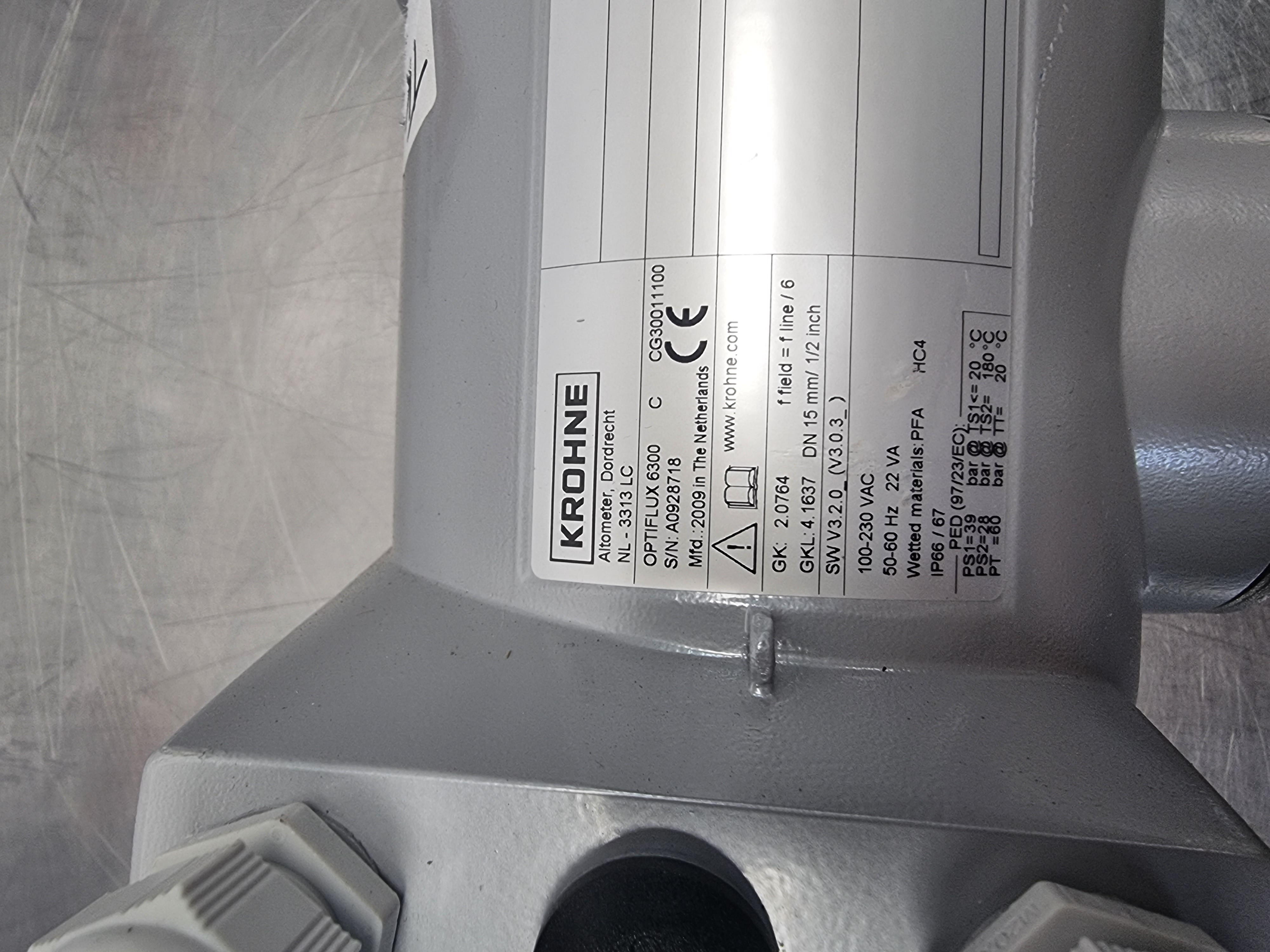 Krohne Optiflux 6300 C Flow Meter