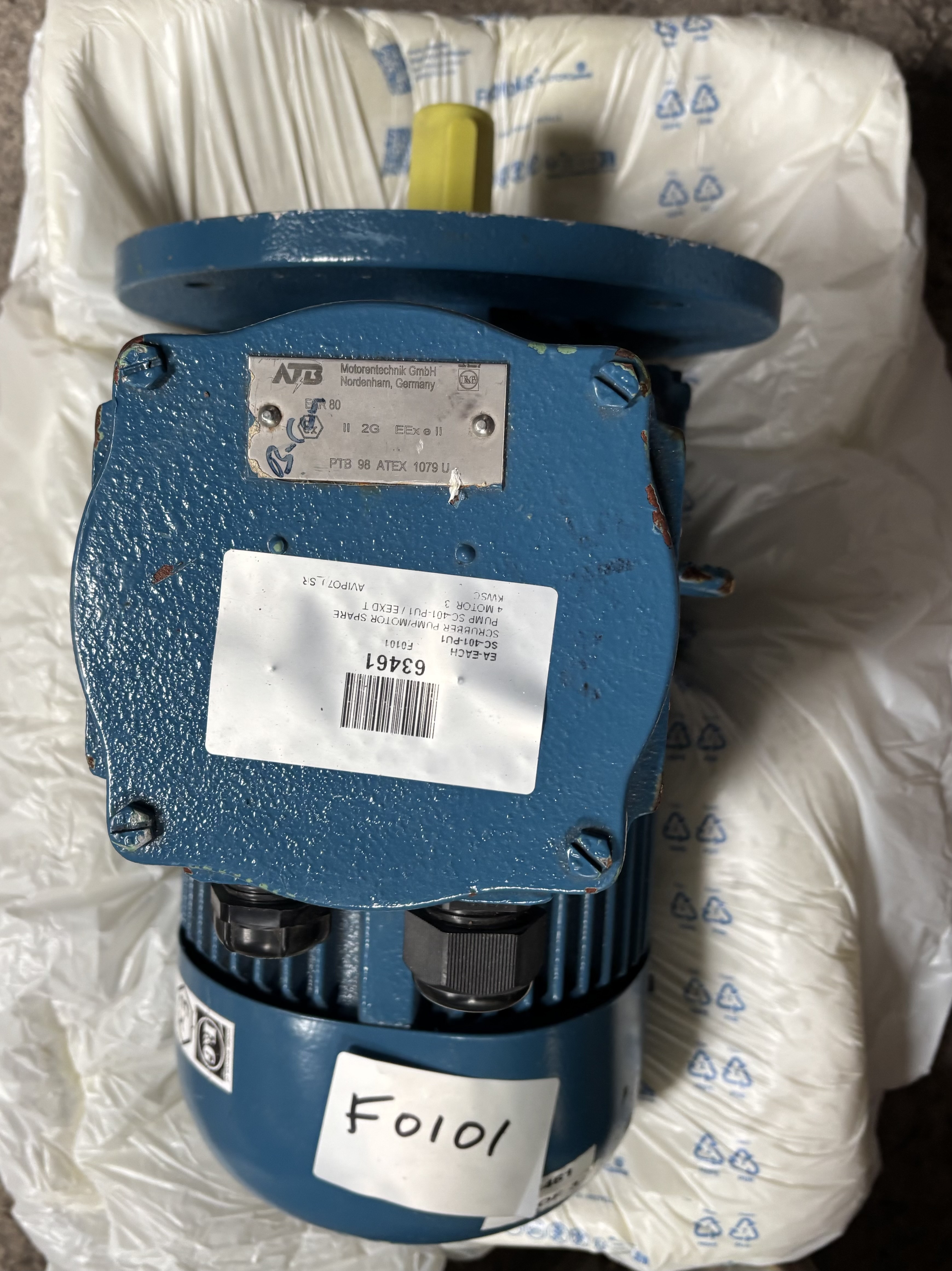 ATB CD 100L -2 Atexroted Motor