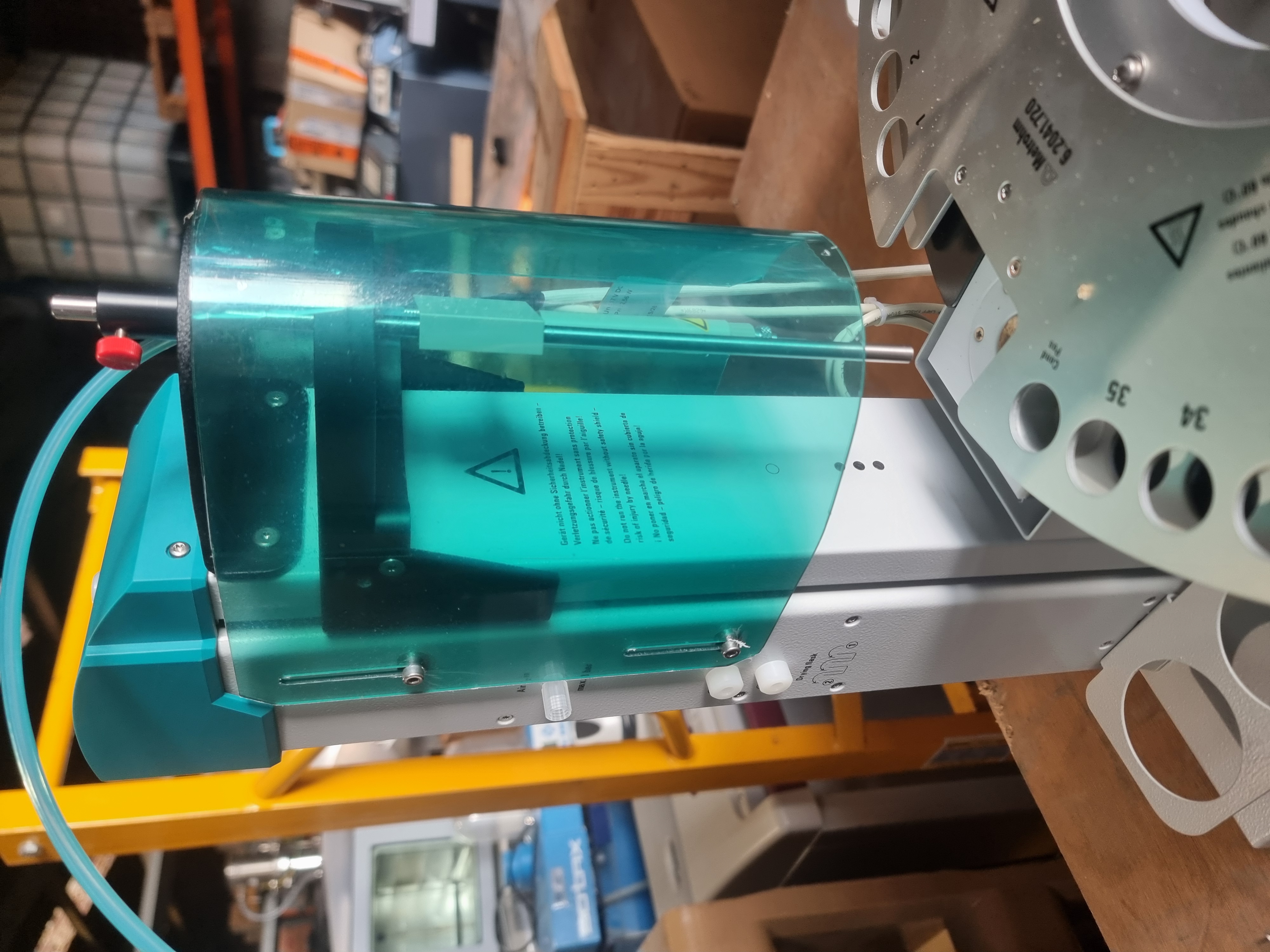 Used Metrohm 874 Oven Sampler c/w  851 Titrando & 803 Ti Stand