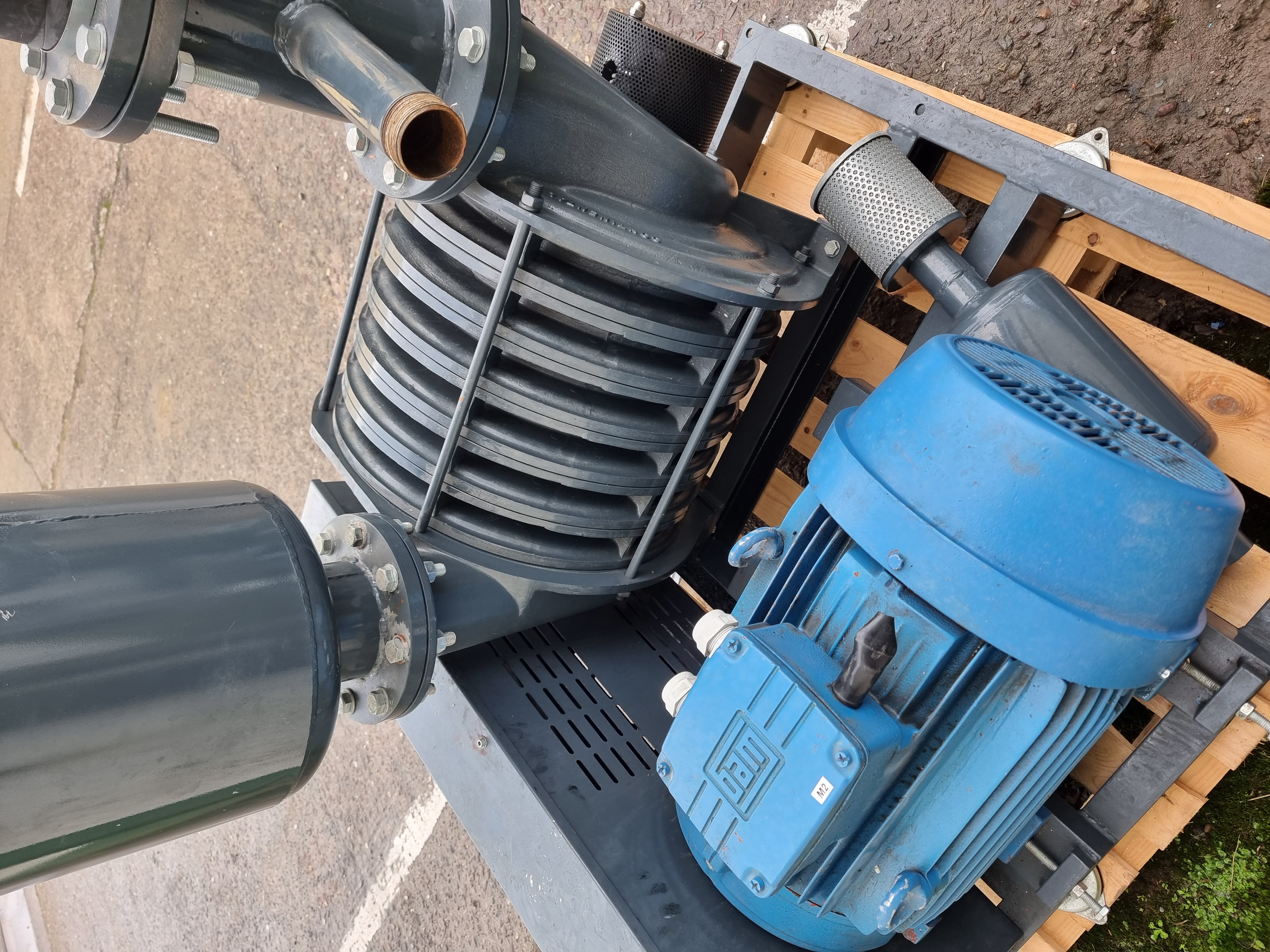 Used Continental Industrie Multistage Centrifugal Blower Type: 020.07 | 30kW / 5850RPM