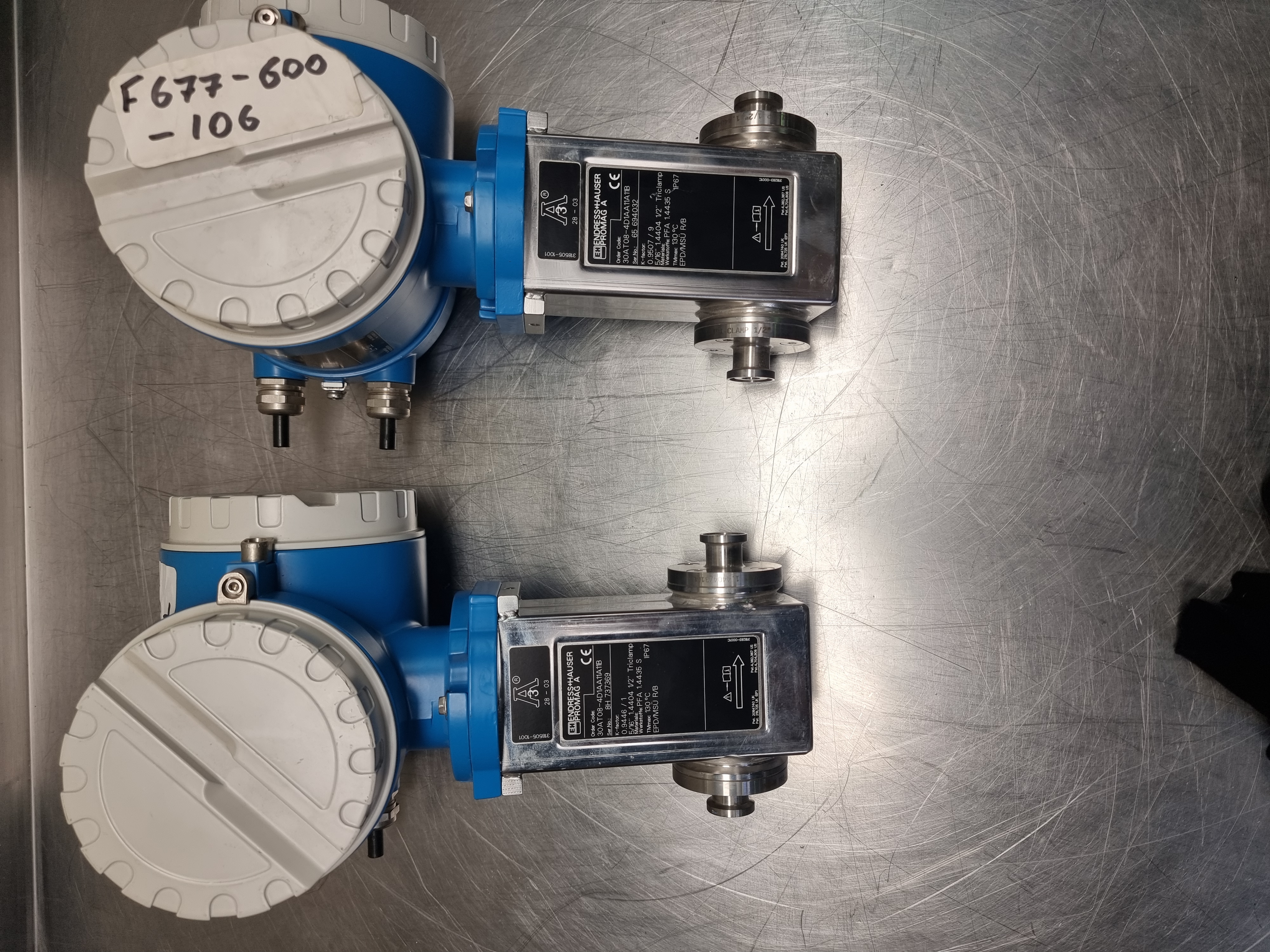 Endress Hauser Promag 30 Flow Meter