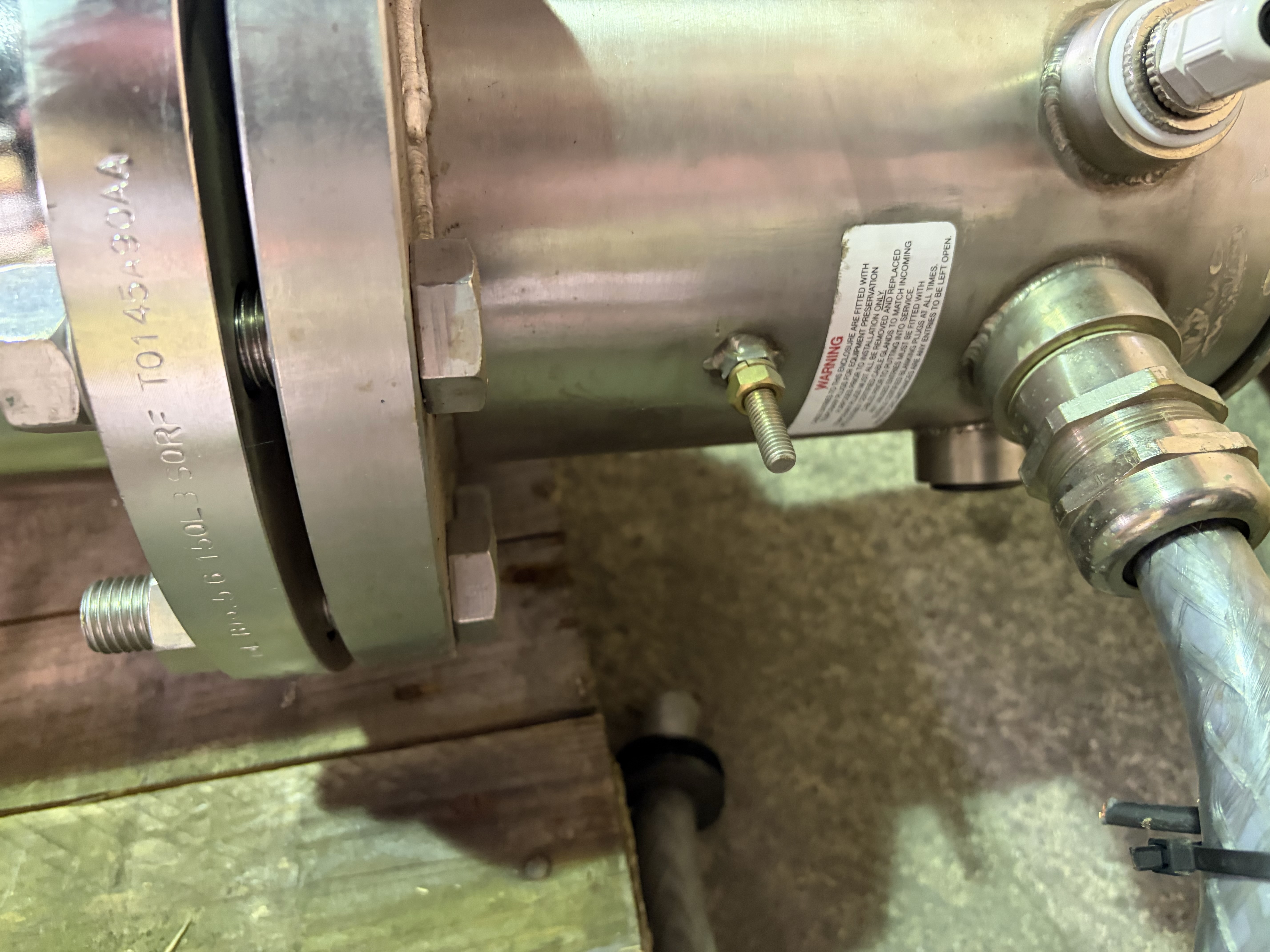 Used EXHEAT HRF Industrial Immersion Heater