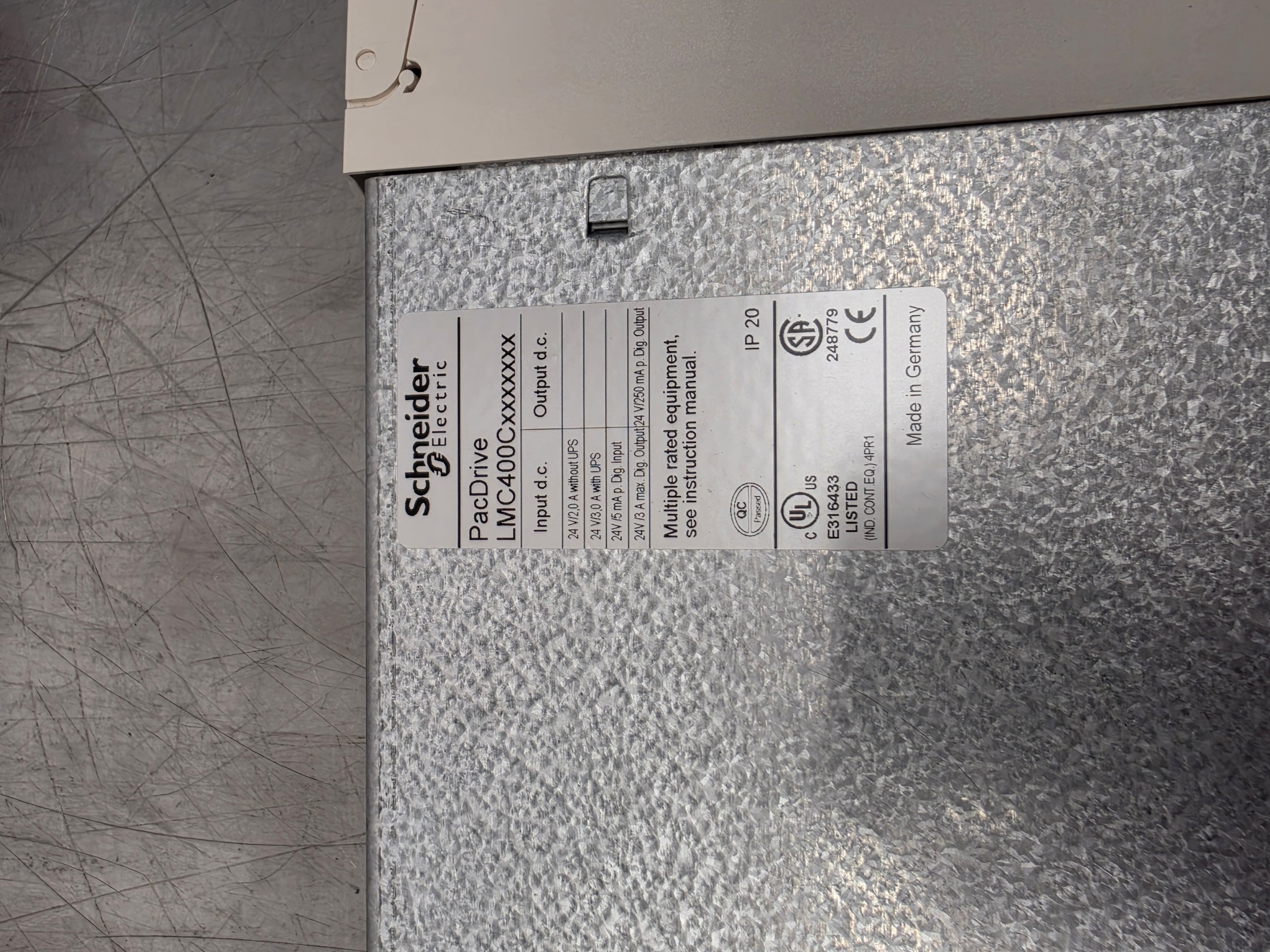 Used Schneider Pac Drive LMC Motion Controller