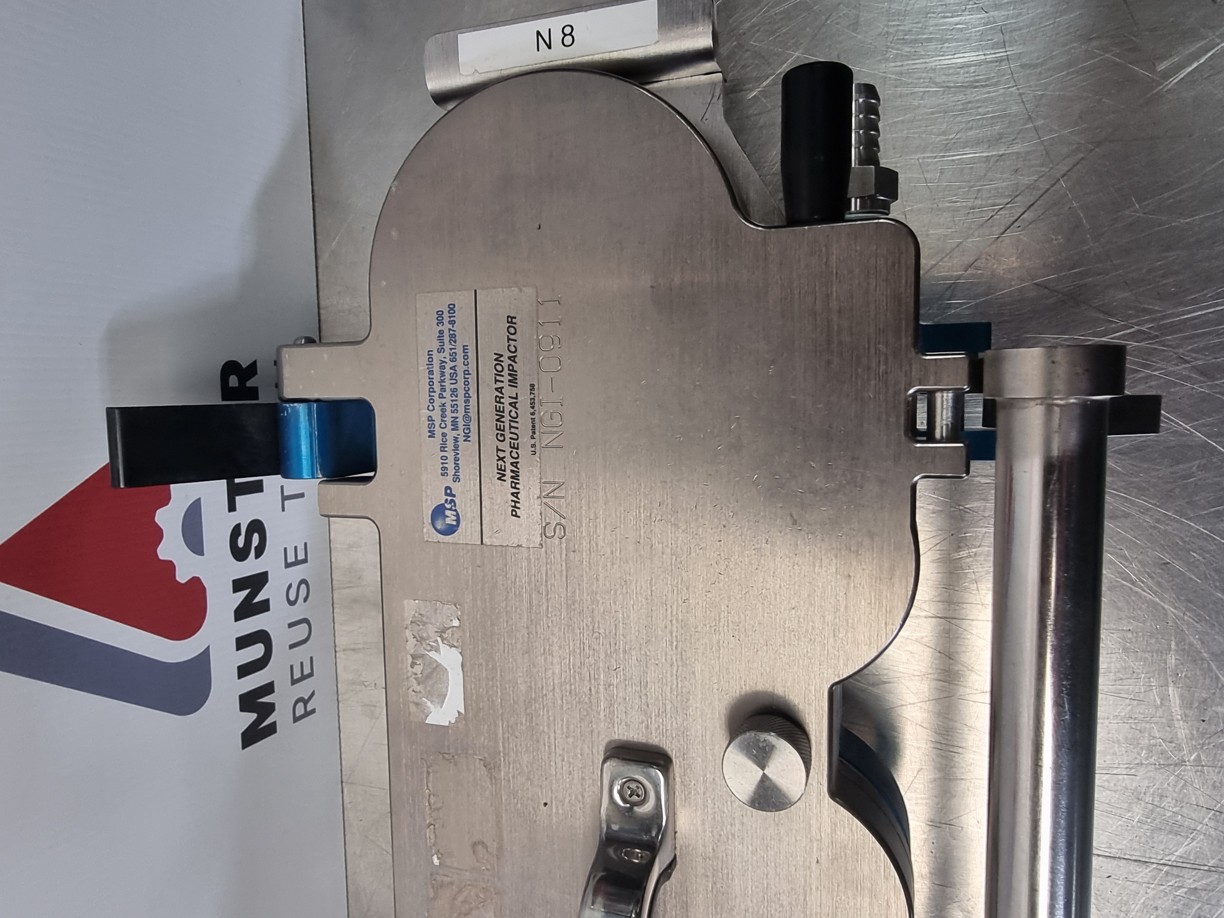 Used MSP NGI / Next Generation Impactor c/w Pre Separator