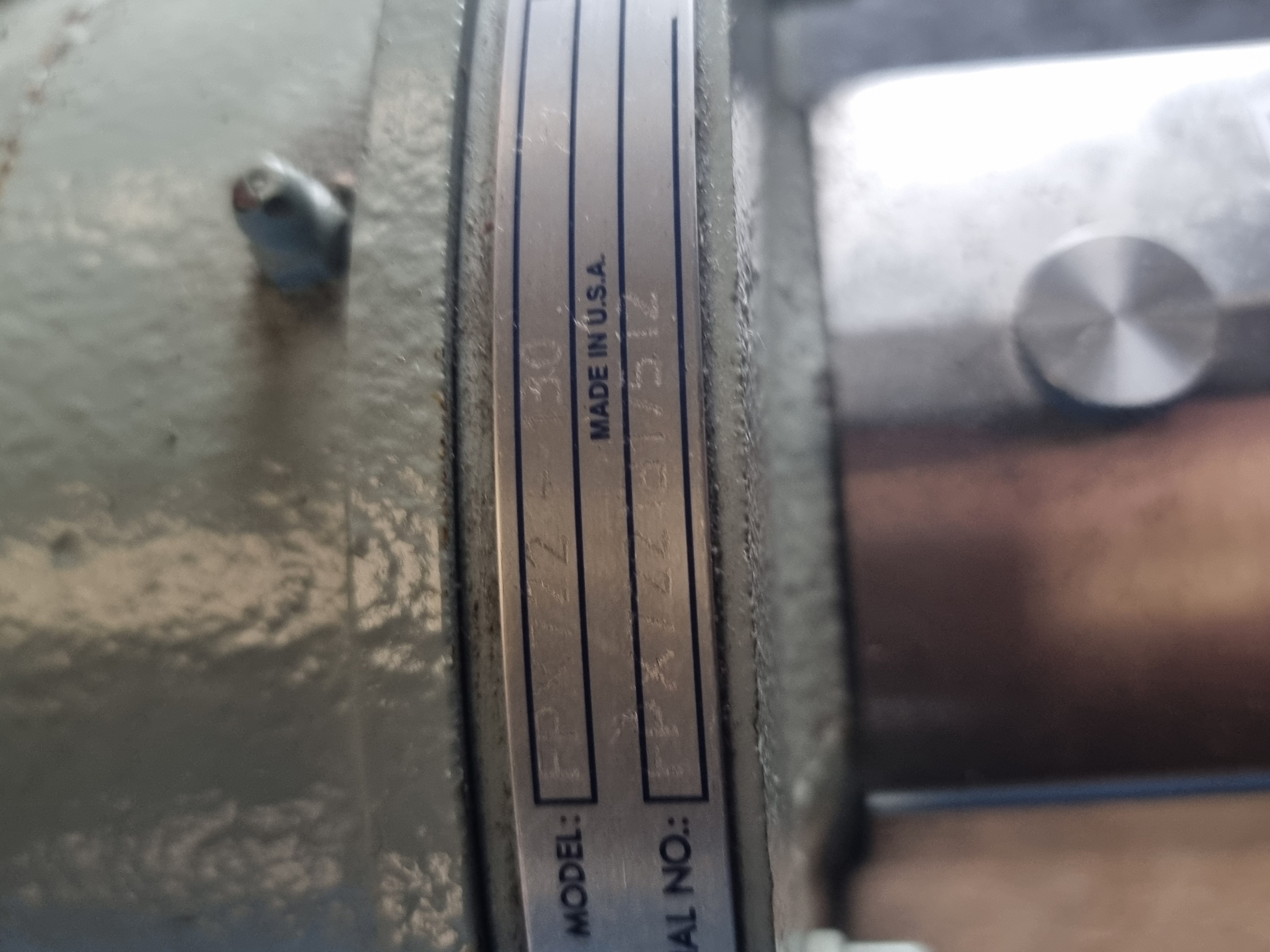 Used Fristam FPX722-130 Stainless Steel Centrifugal Pump | 2" x 1-1/2" c/w Baldor Motor