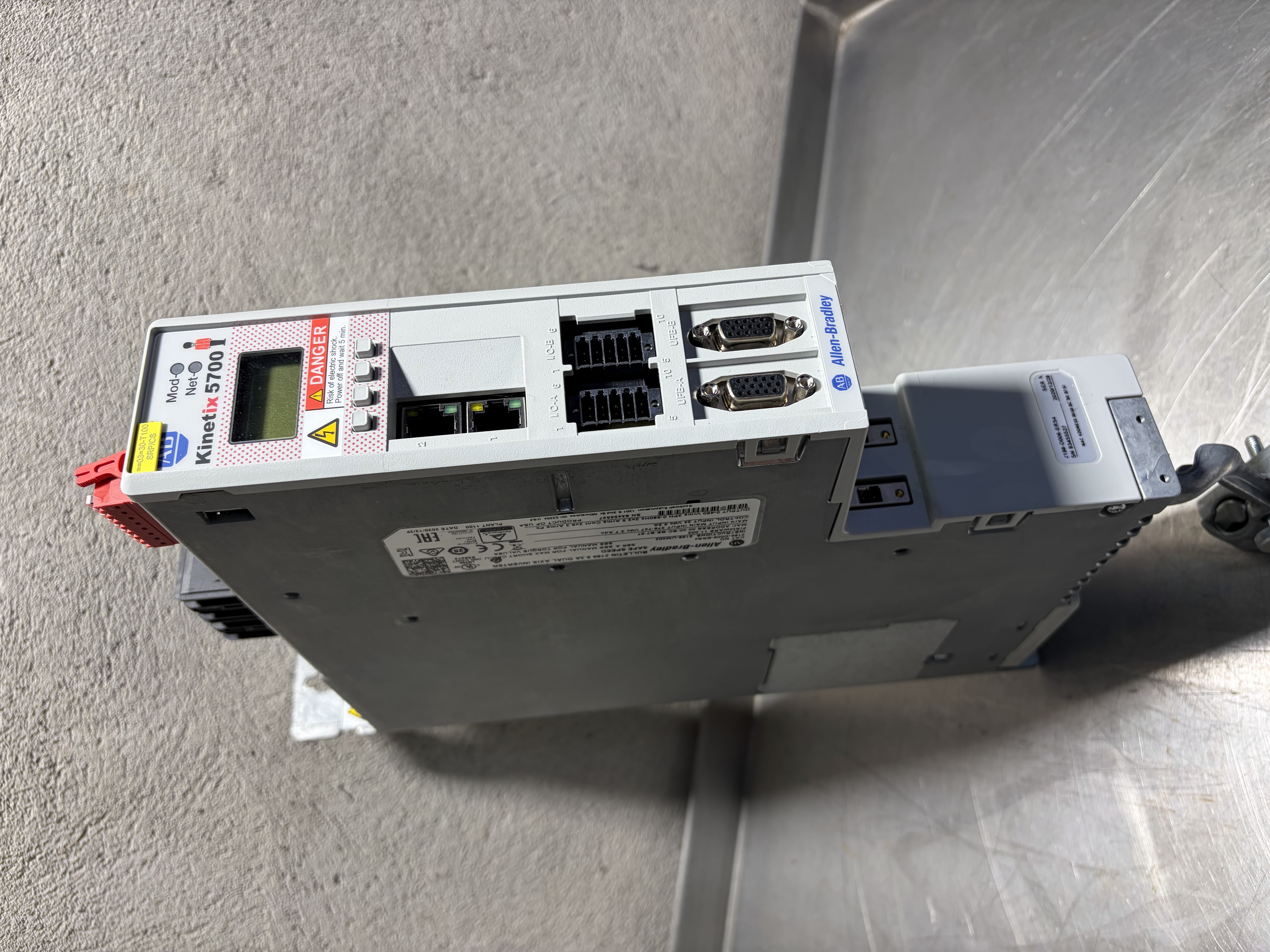 Used Allen Bradley Kinetix 570 Power Supply 2198-D006-ERS4