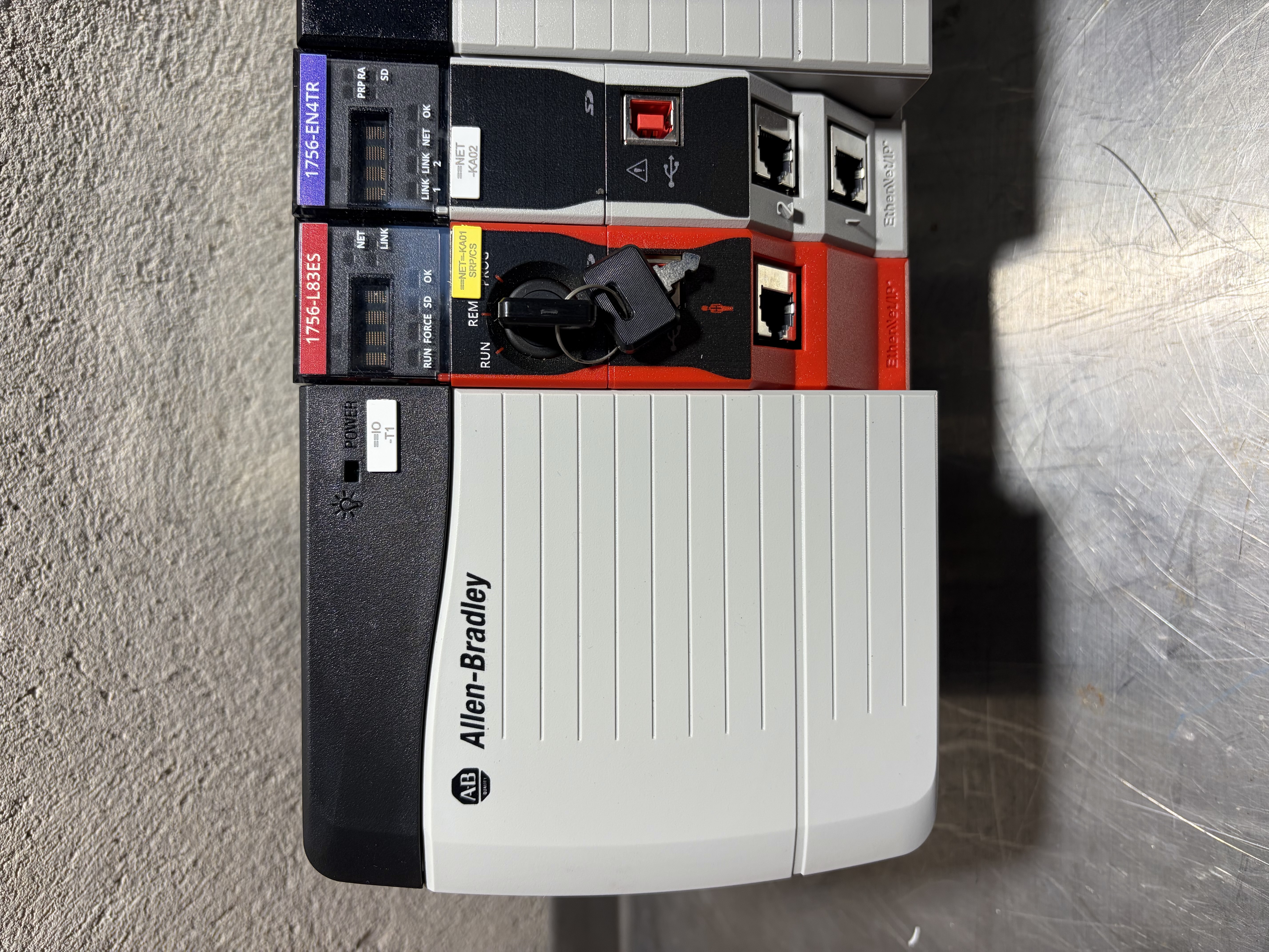 Used Allen Bradley 1756 Control Logix 7-Slotg C/W-1756-L83ES