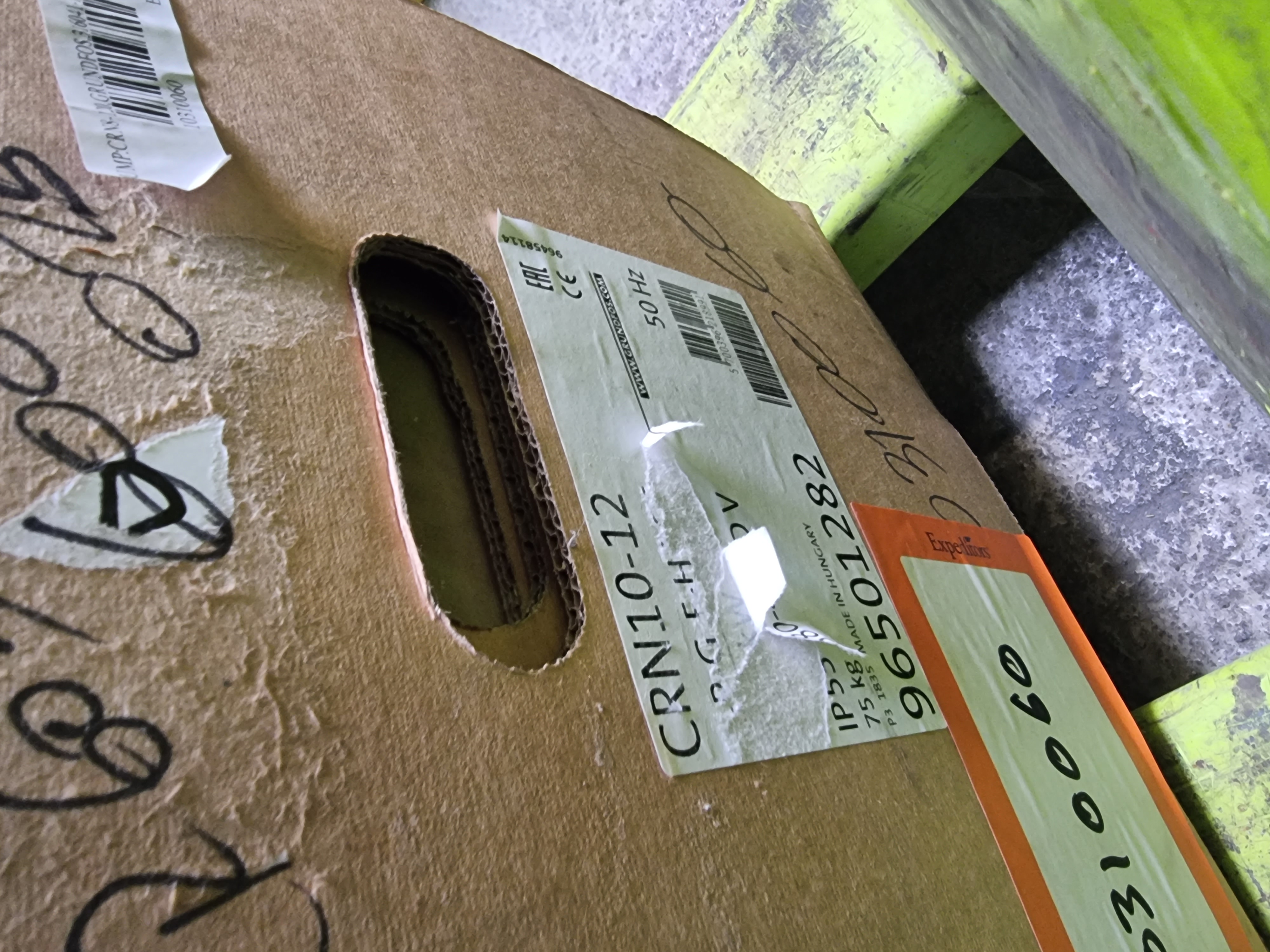 Grundfos CRN10-12 Vertical Centrifugal Pump | p/n: 96501282