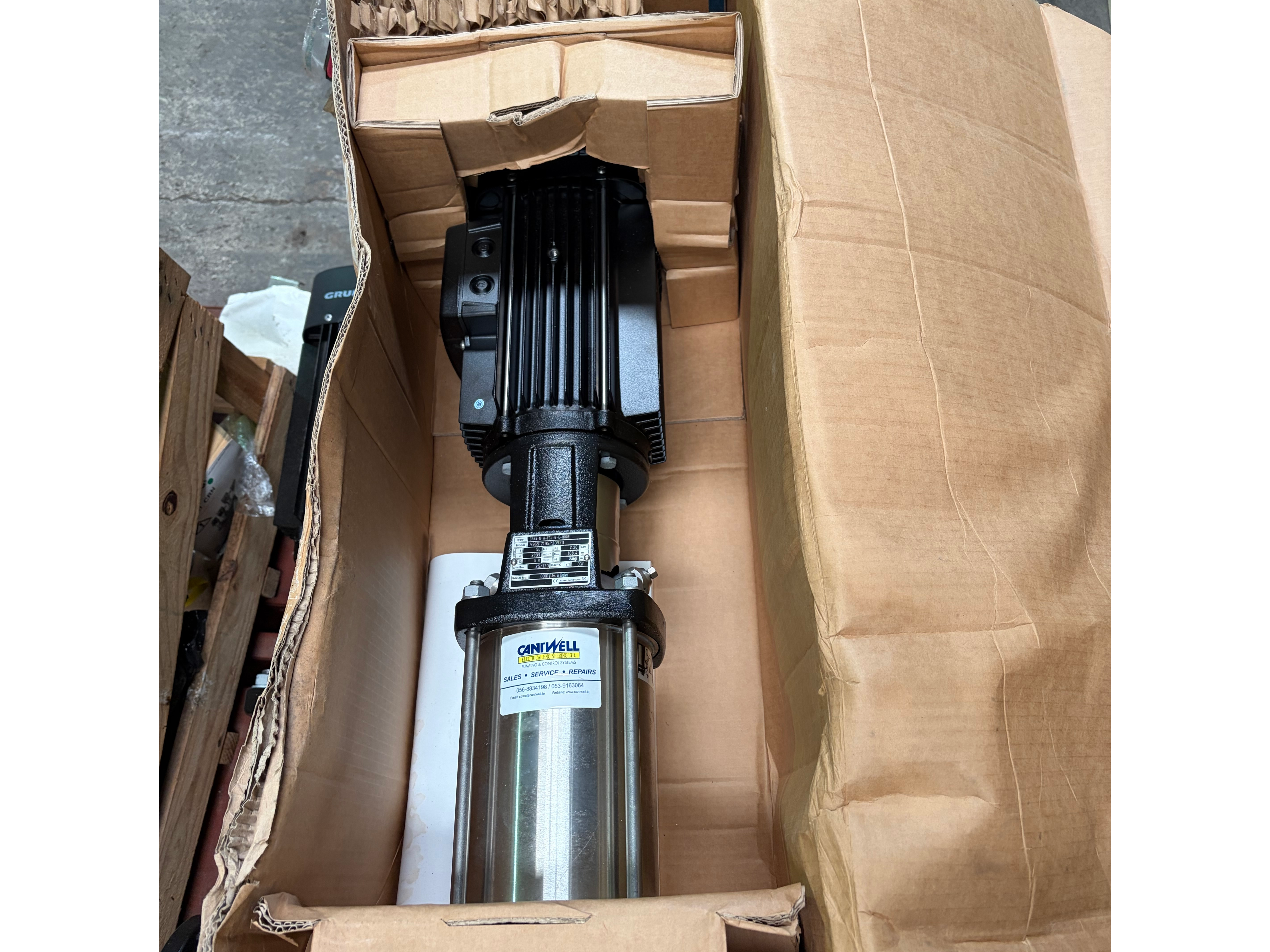 Grundfos CRN5-16 A-FGJ-G-E-HQQE Centrifugal Pump P/N:96517195