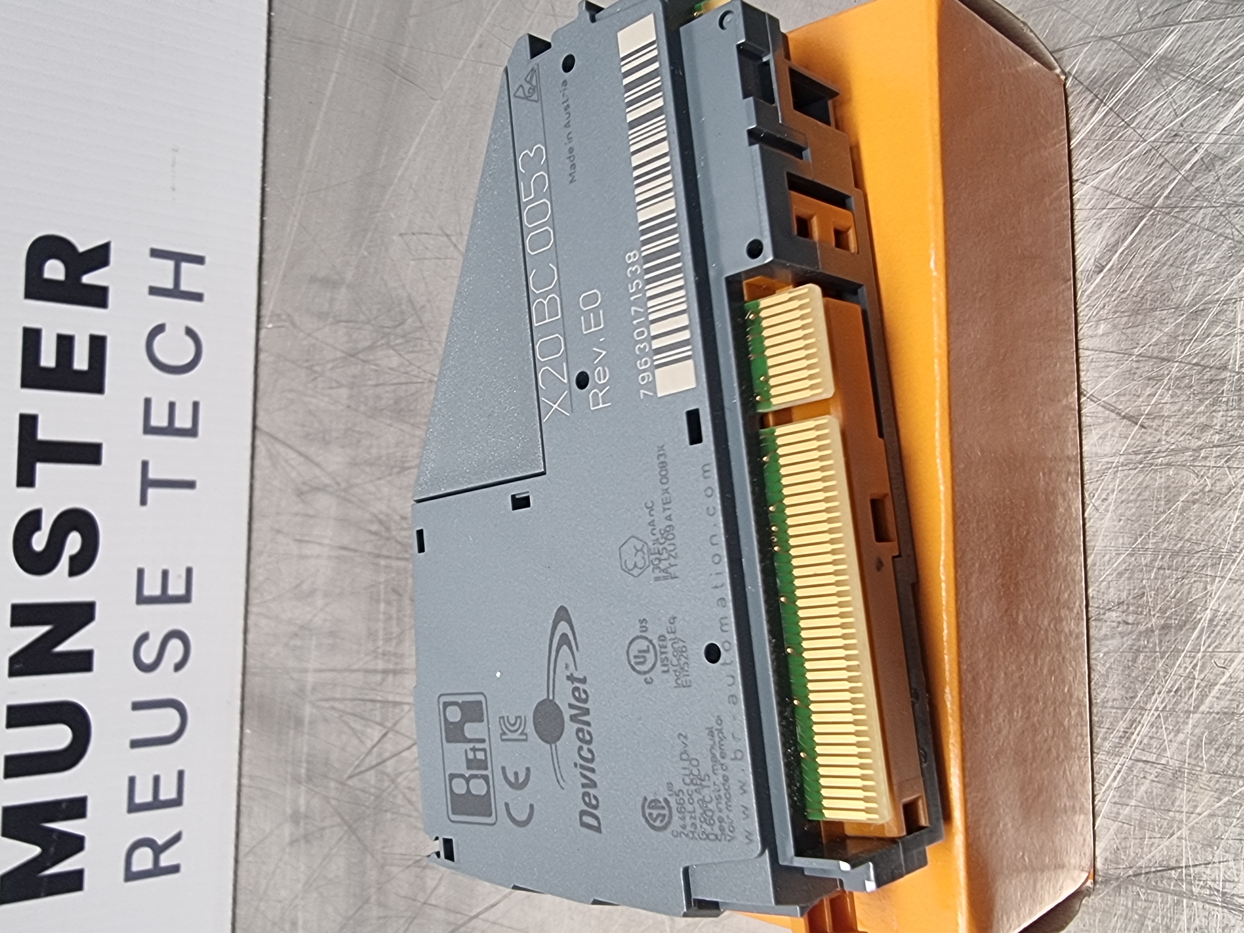 Used B&R X20 BUS Controller | X20 BC 0053 | REV. E0 | Brand New & Unused