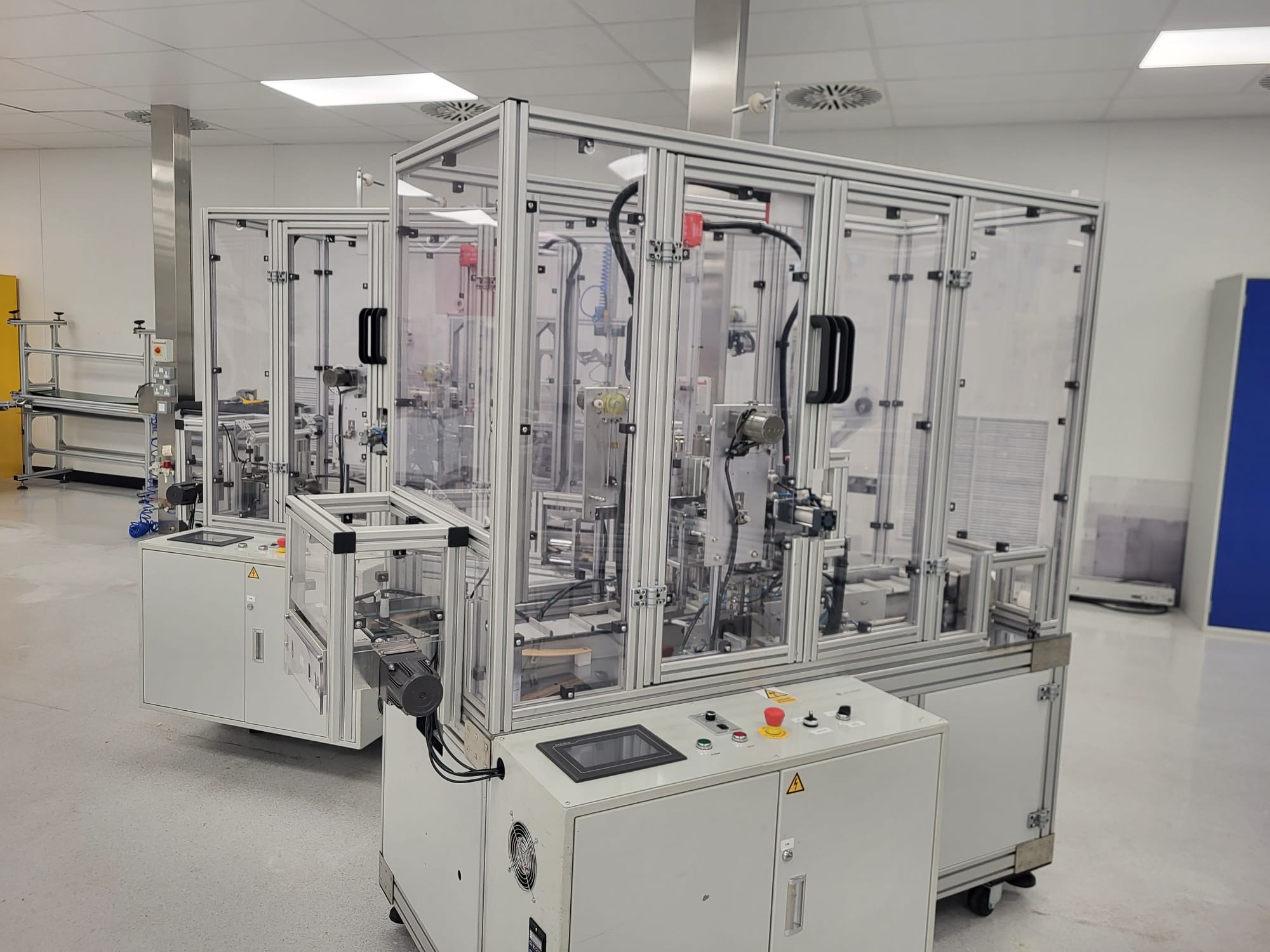 Used Complete Face Mask Manufacturing Line