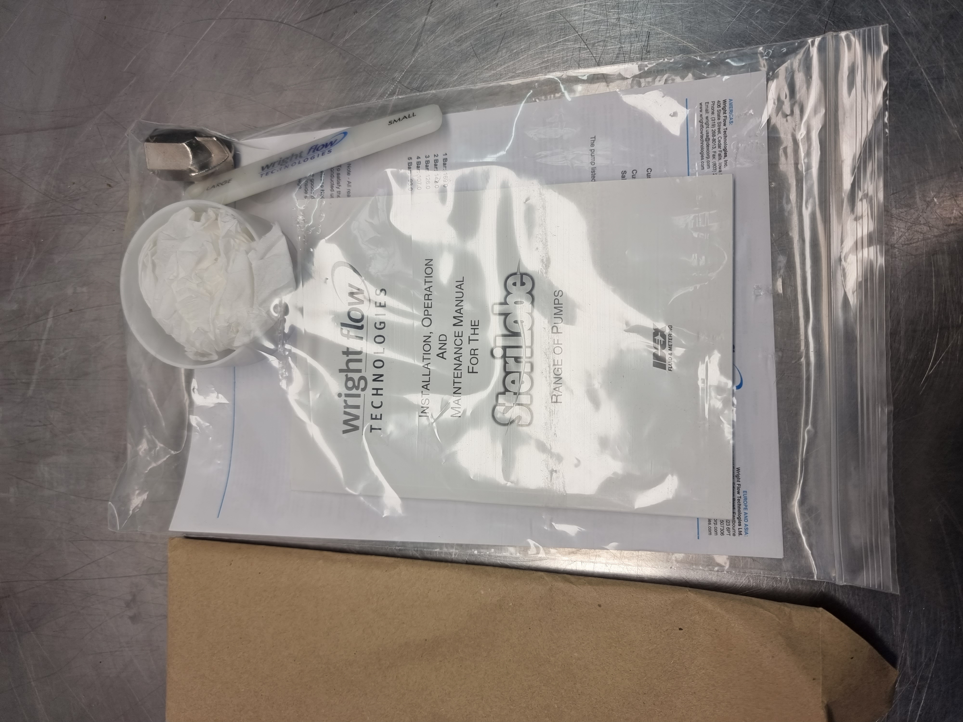 Wright Flow Technologies SLDS / 0352 Rotary Lobe Pump | 1.5" Tri-Clamp | 316L