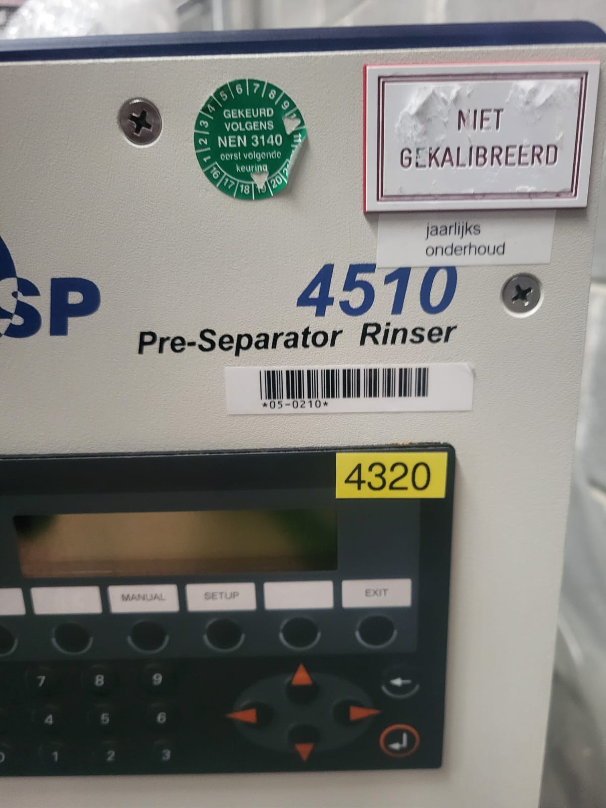 Used Copley MSP 4510 Pre-Seperator Rinser For Inhaler Testing