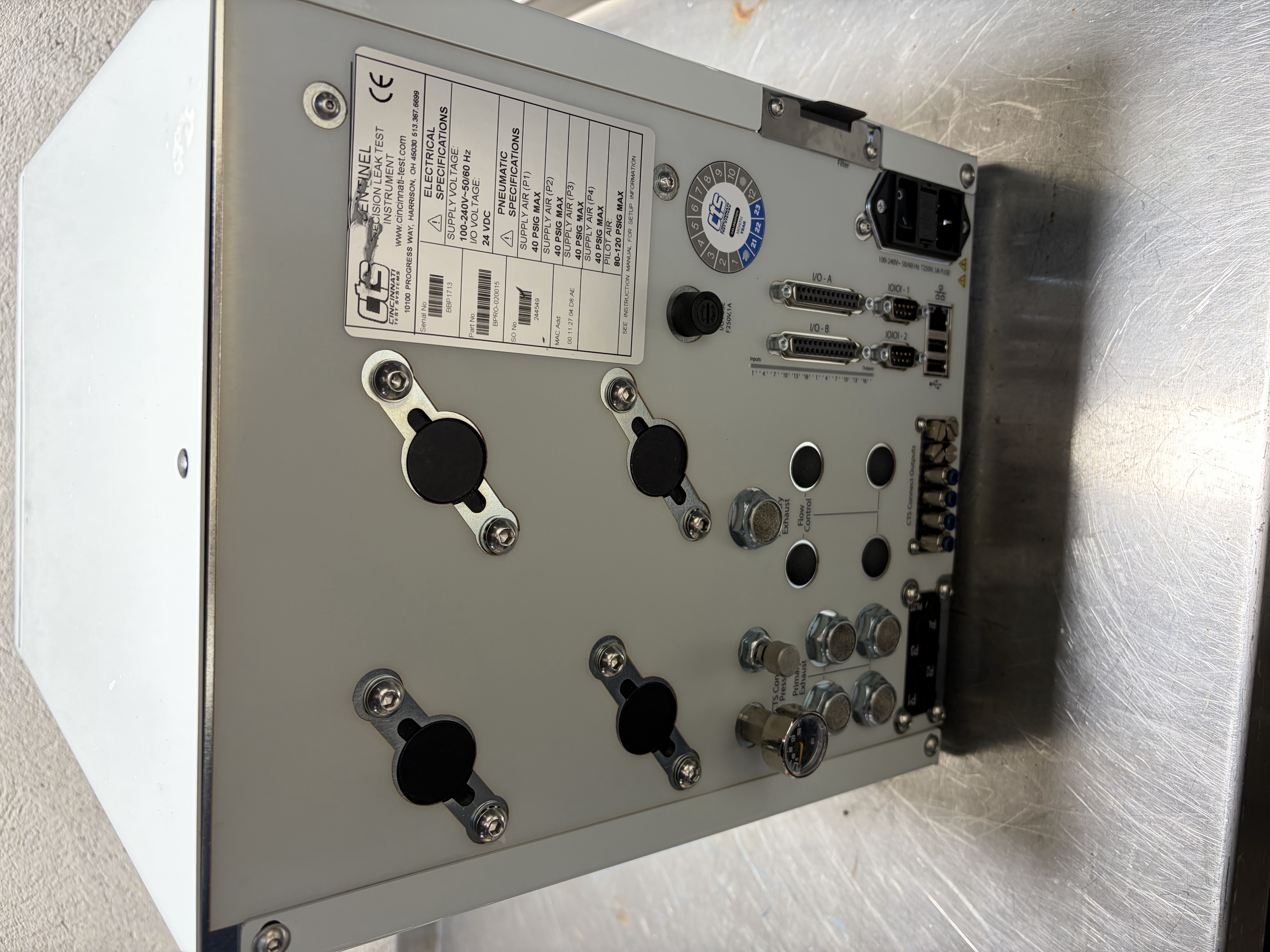 Used Cincinnati Systems Sentinel Blackbelt Pro