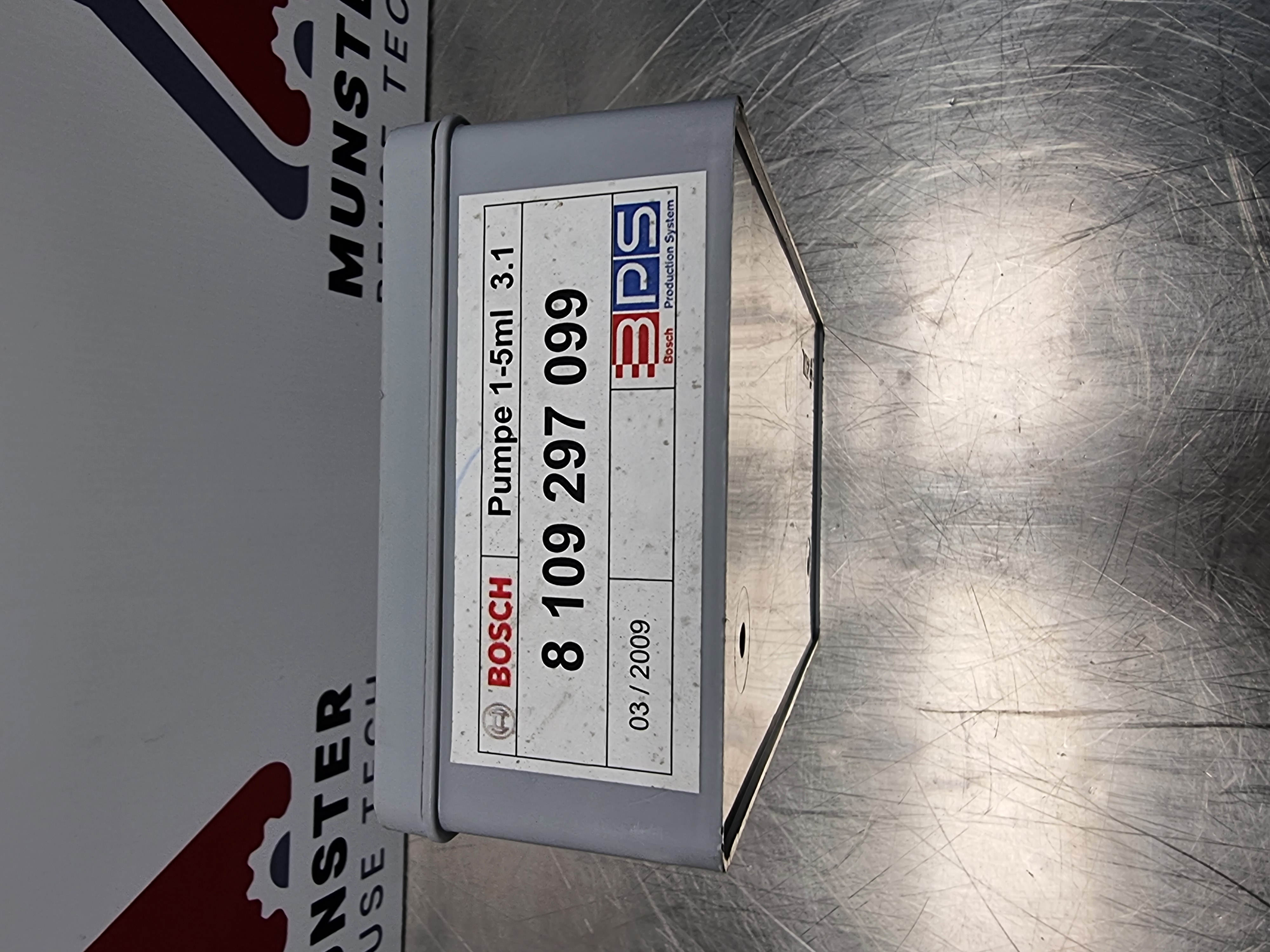 Used Bosch Dosing Pump Head 1 - 5ml  P/N: 8-109-297-099