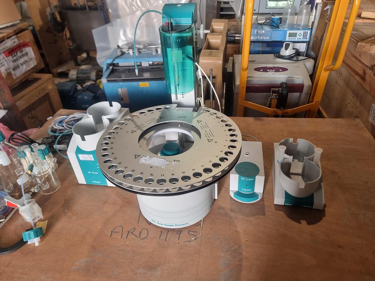 Used Metrohm 874 Oven Sampler c/w  851 Titrando & 803 Ti Stand