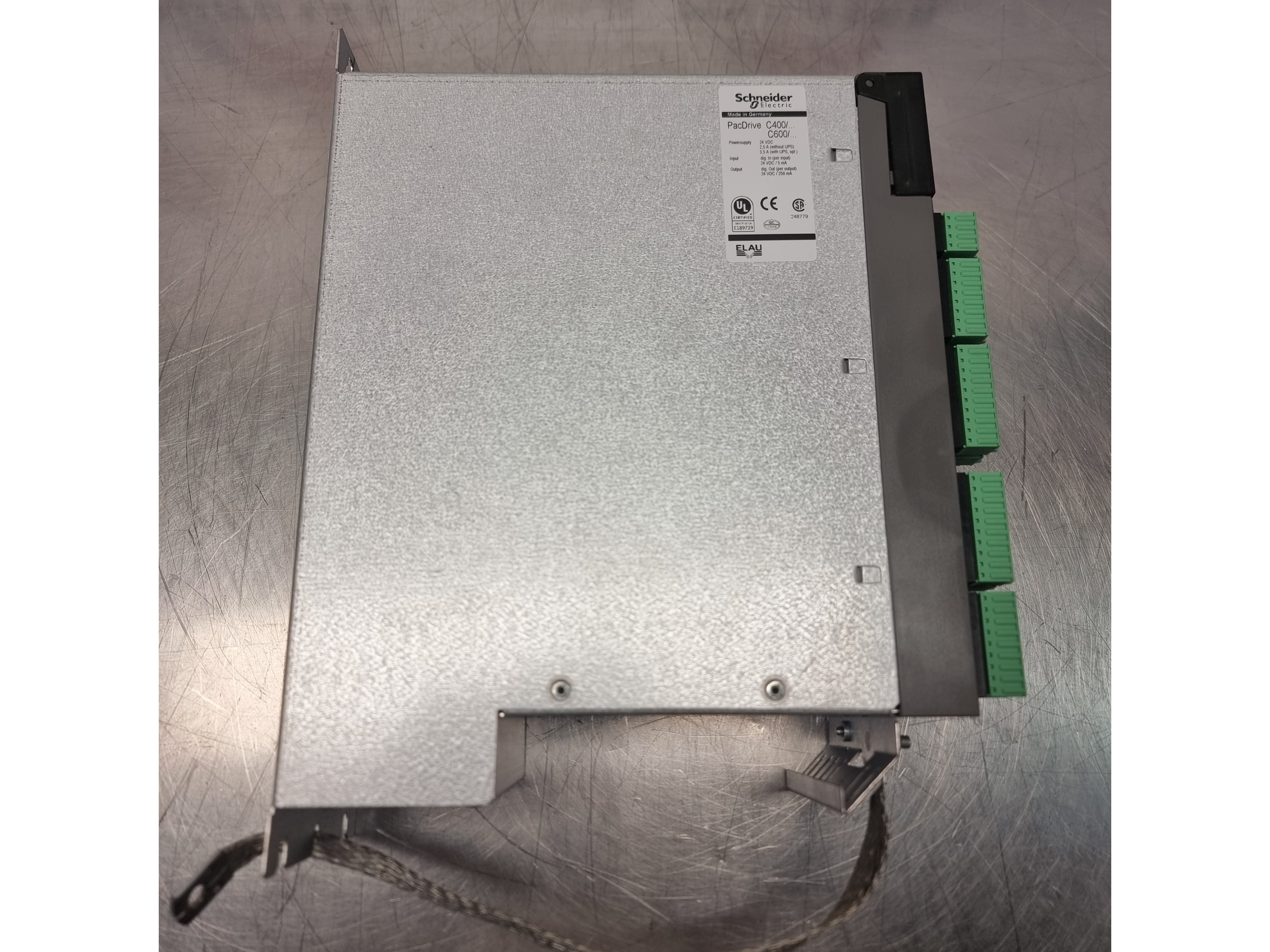 Used Schneider Elau C600 Pac Drive Controller C600/10/1/1/1/00 | VCA09AAAA0AA00
