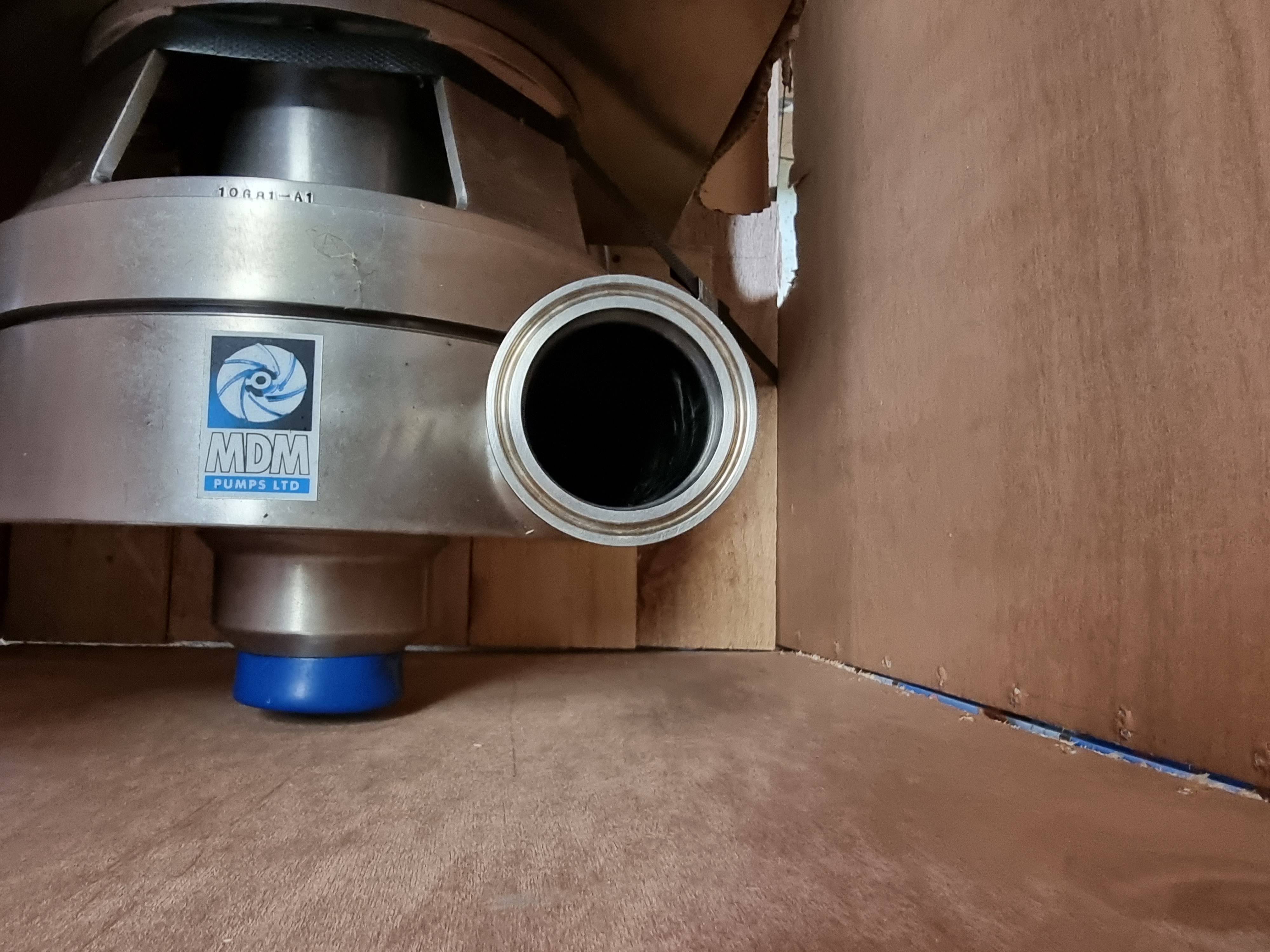 Used MDM CIP Pump 2" D4 5.5kW Cowled  2" Tri Clamp  16.5 m³/h 