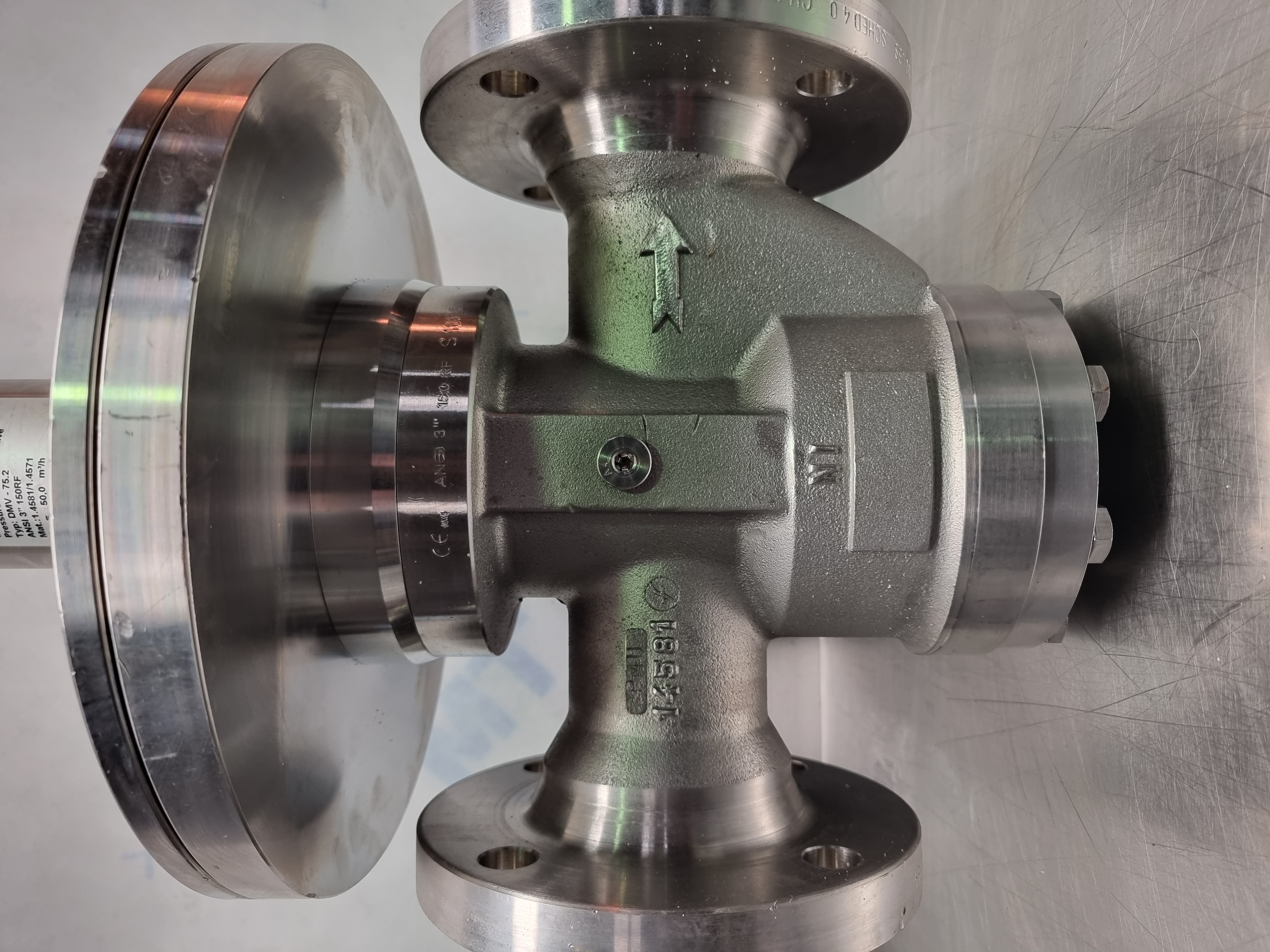 Niezgodka Type: DMV 75.2 Pressure reducing Valve | 3" ANSI 150