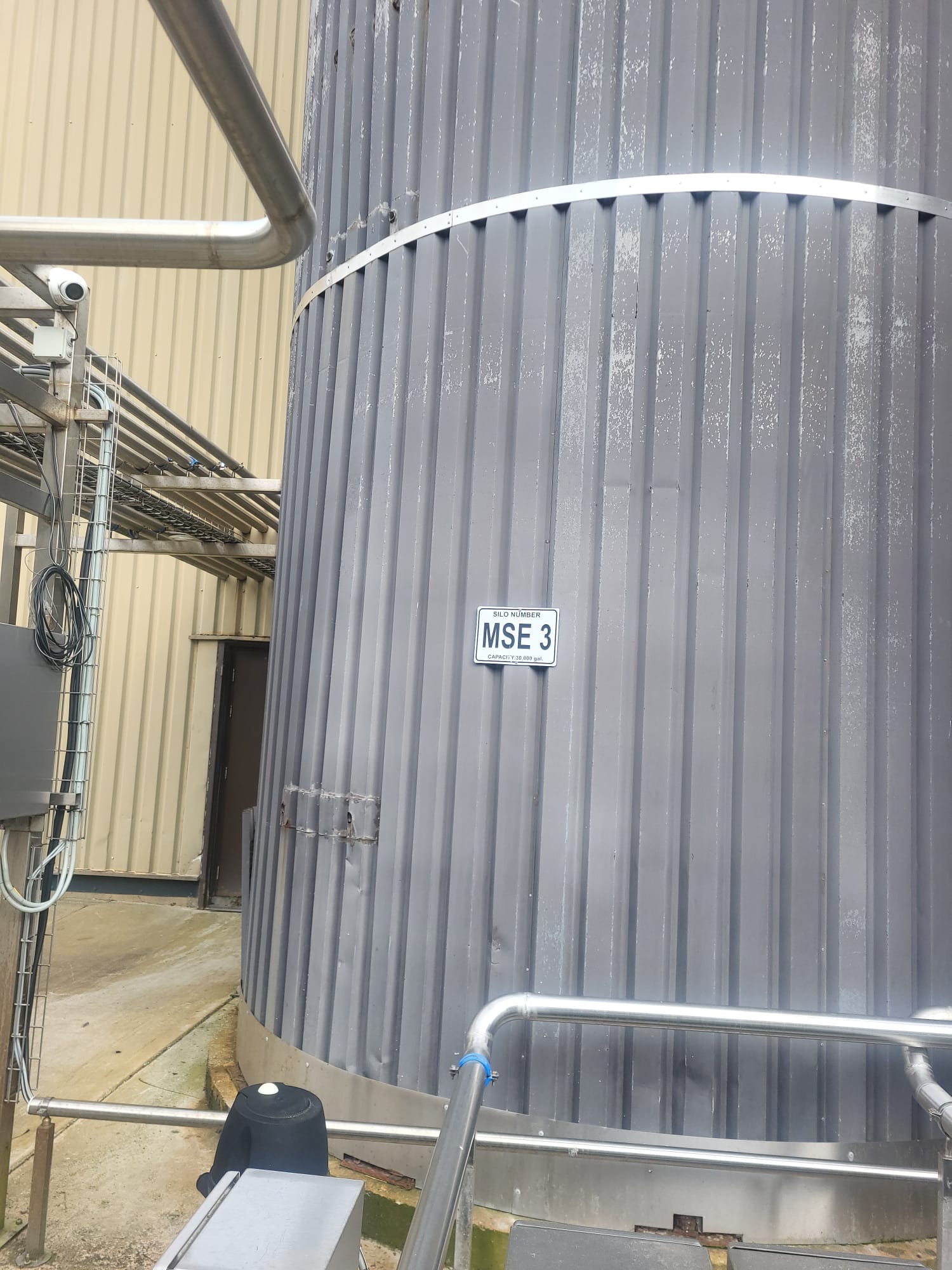 Used 55,000 Litre / 12,000 Gallon Brine Silo - Year: 2007