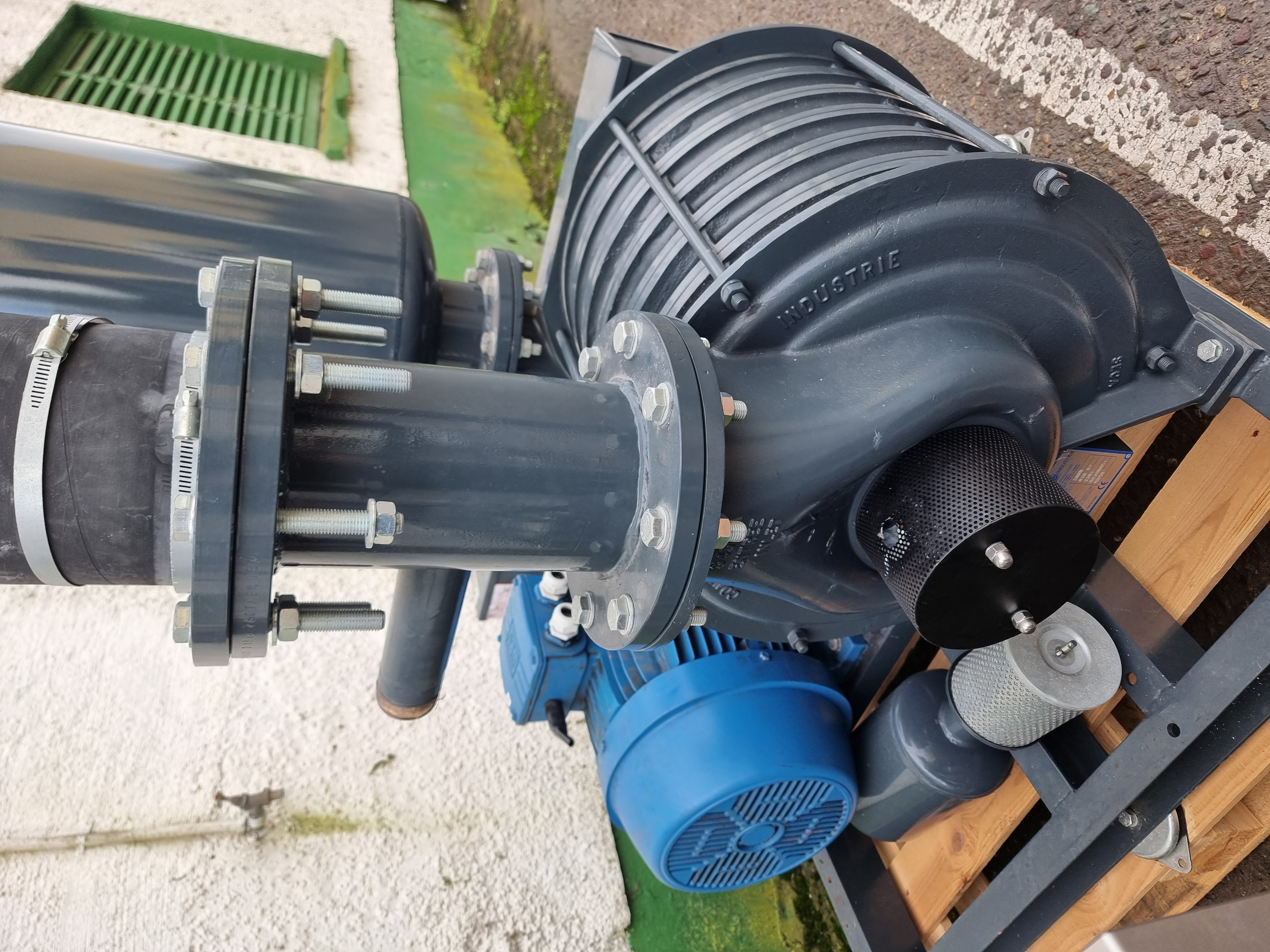 Used Continental Industrie Multistage Centrifugal Blower Type: 020.07 | 30kW / 5850RPM