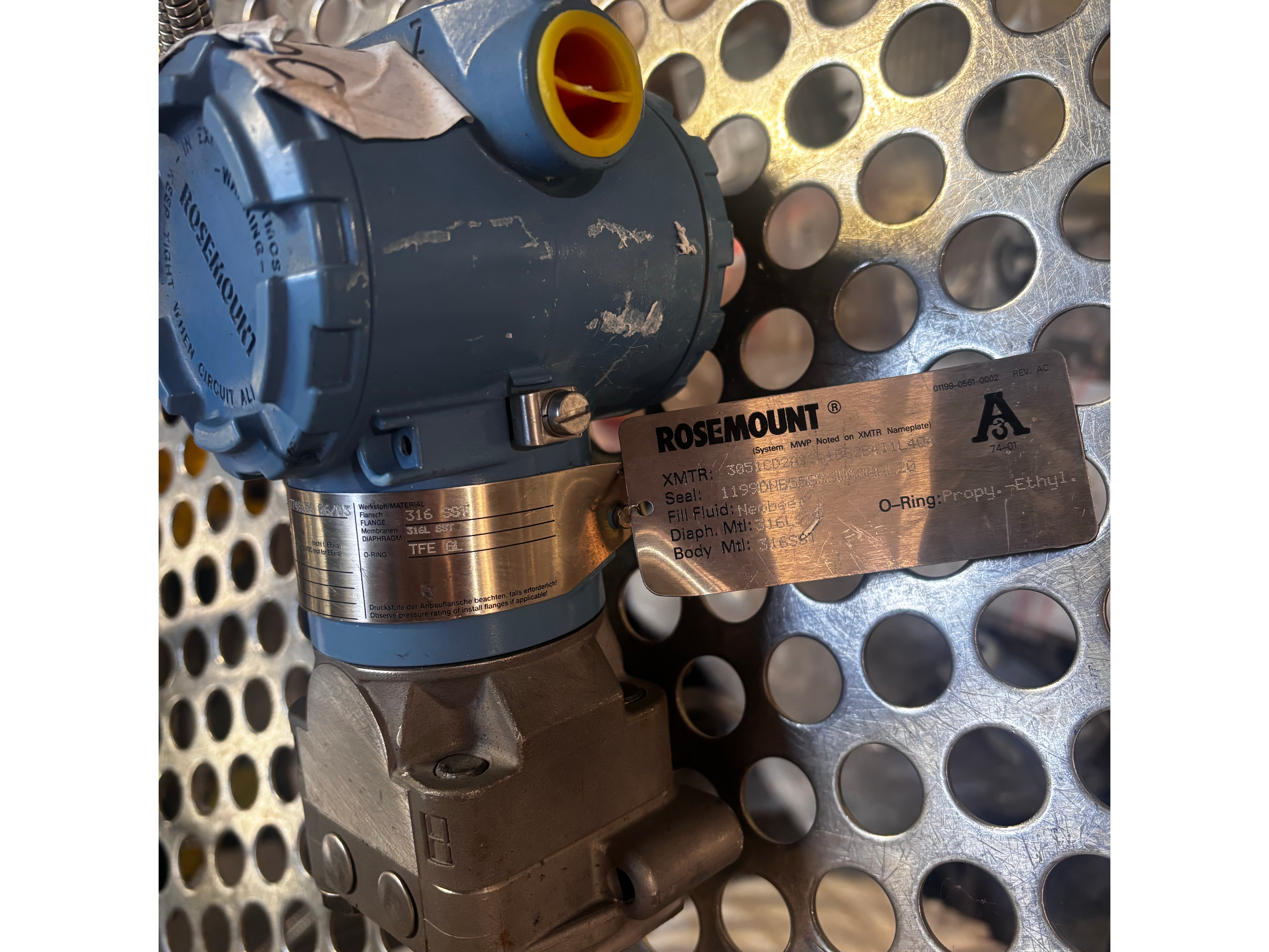 Rosemount Pressure Transmitter 3051