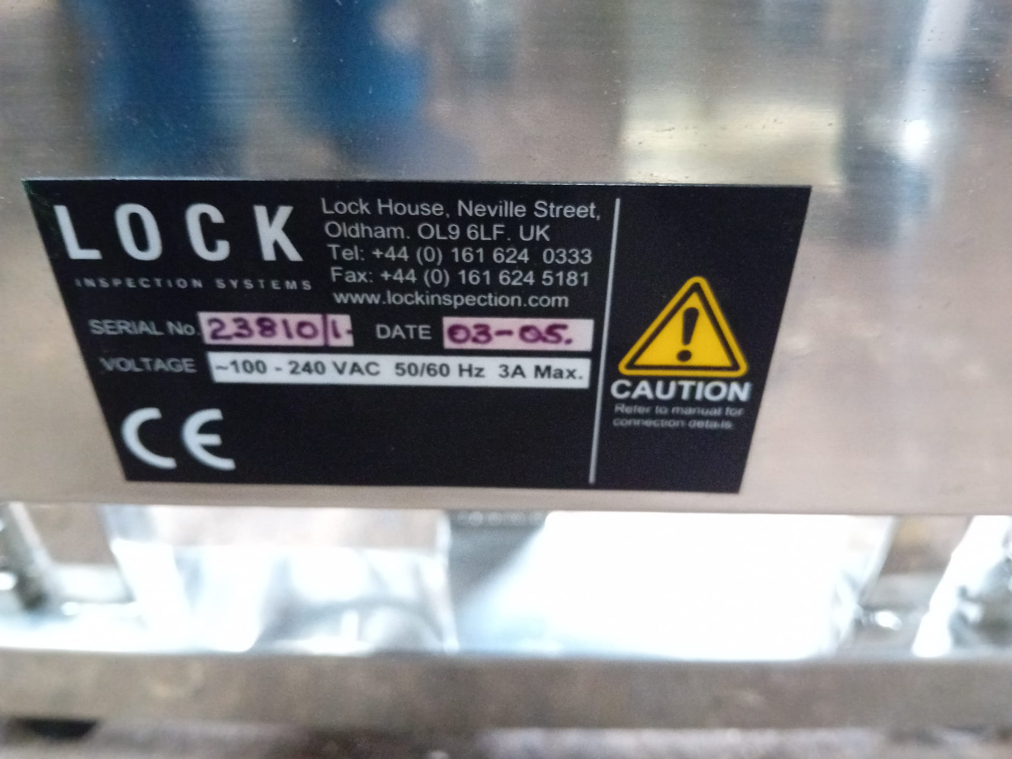 Used Lock Metal Dector 