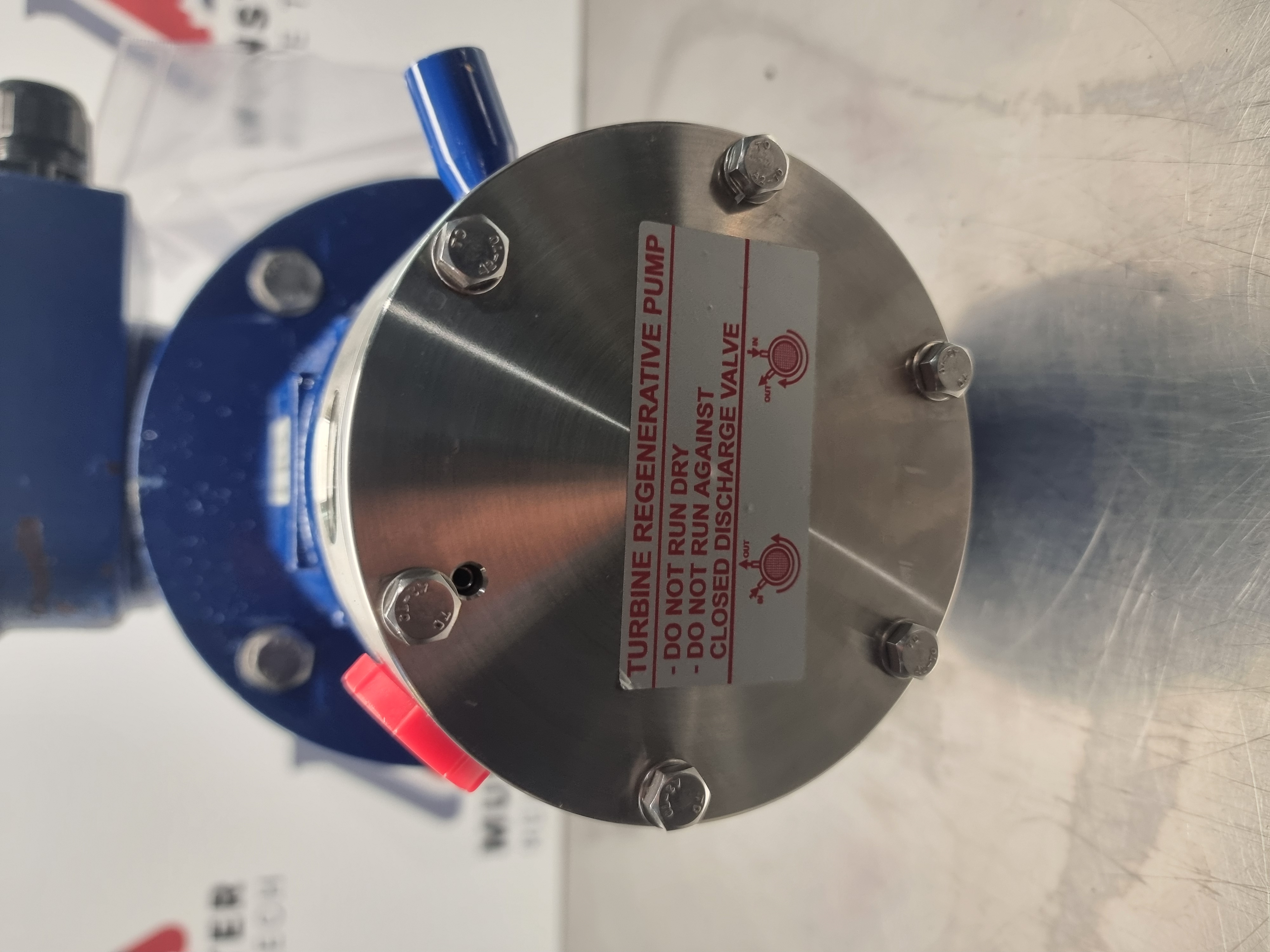 Used March Pumpen GmbH Stainless Steel Regenerative Turbine Pump | MTA-0037