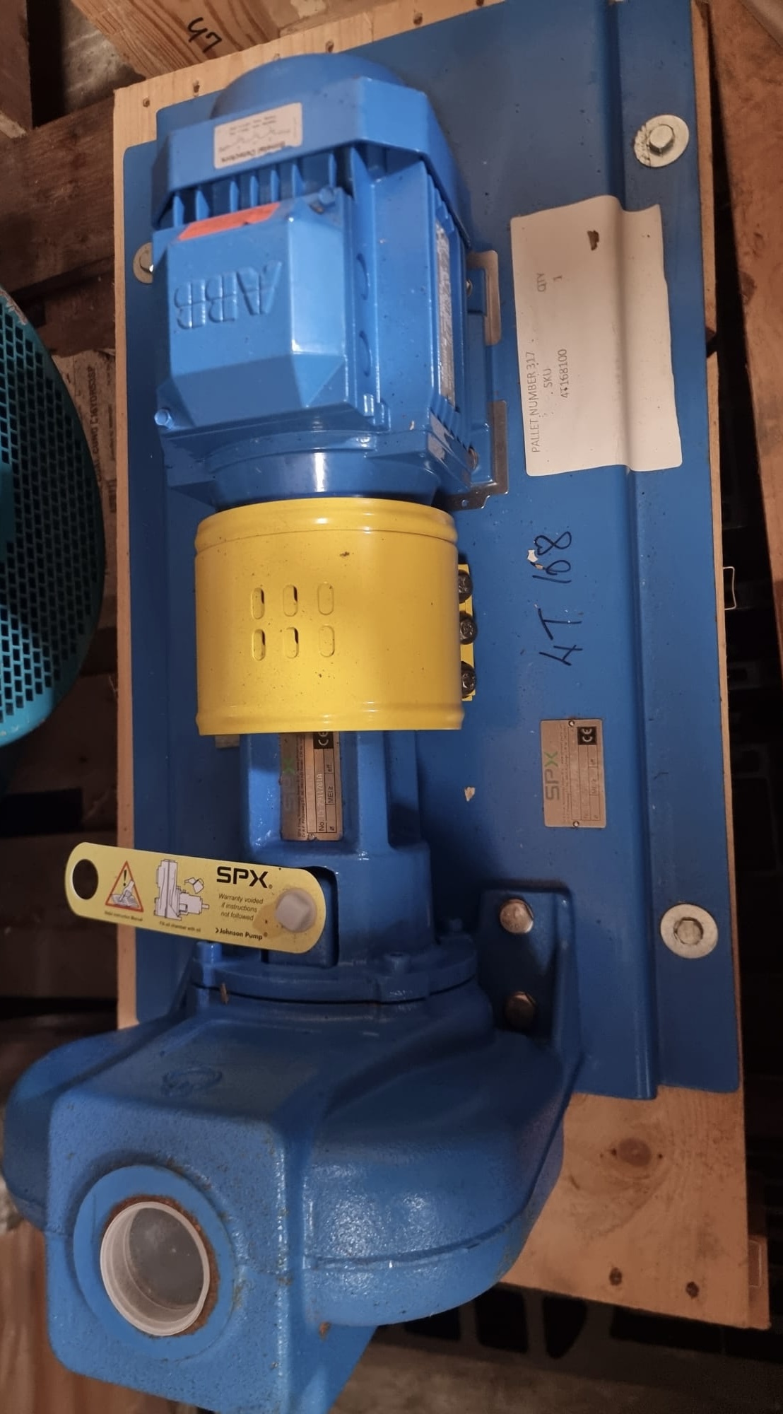 SPX Flow Rotor FRE 32-110 G1MQ1 Centrifugal Pump