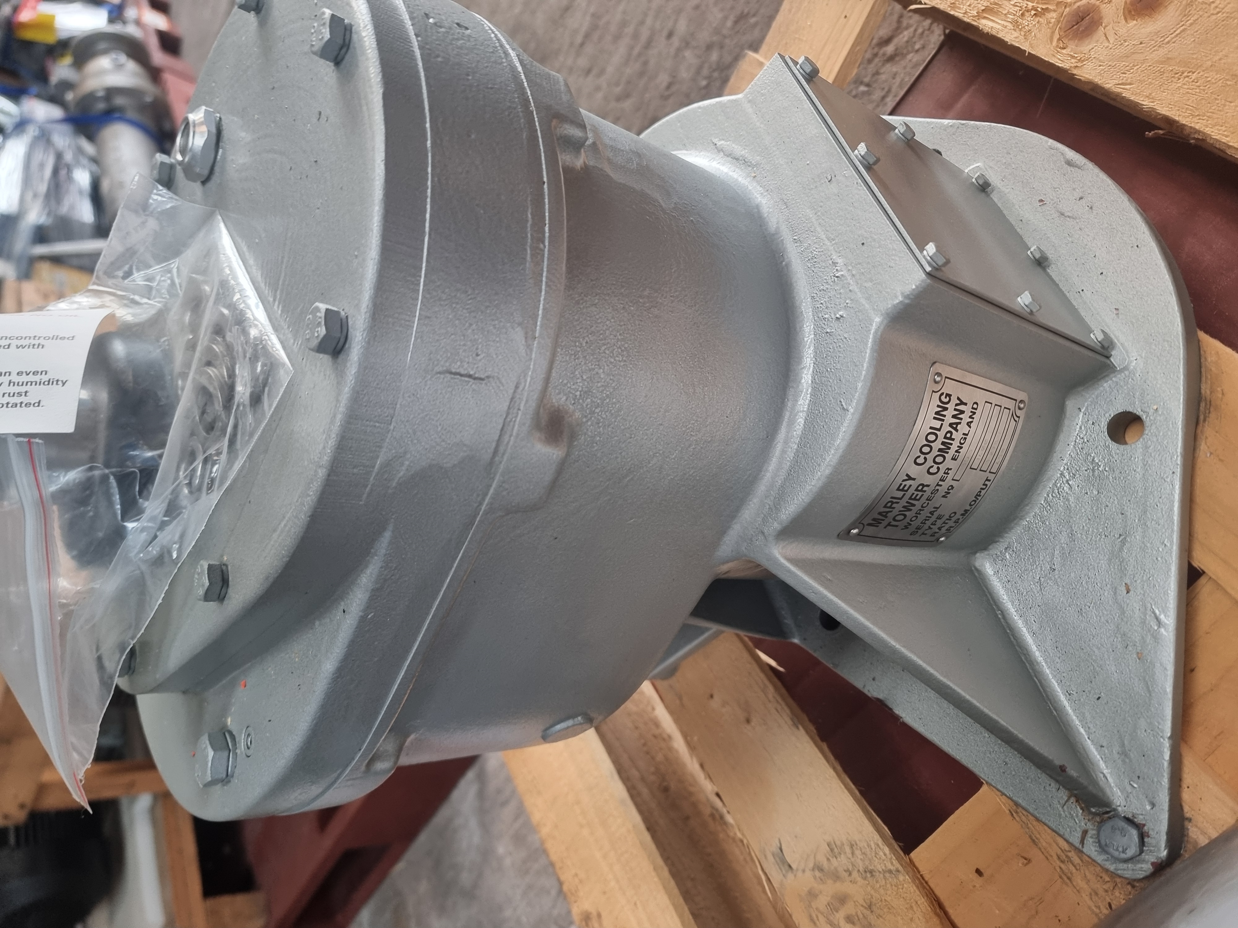 Used Marley Cooling Tower Gear Box Type: 1400