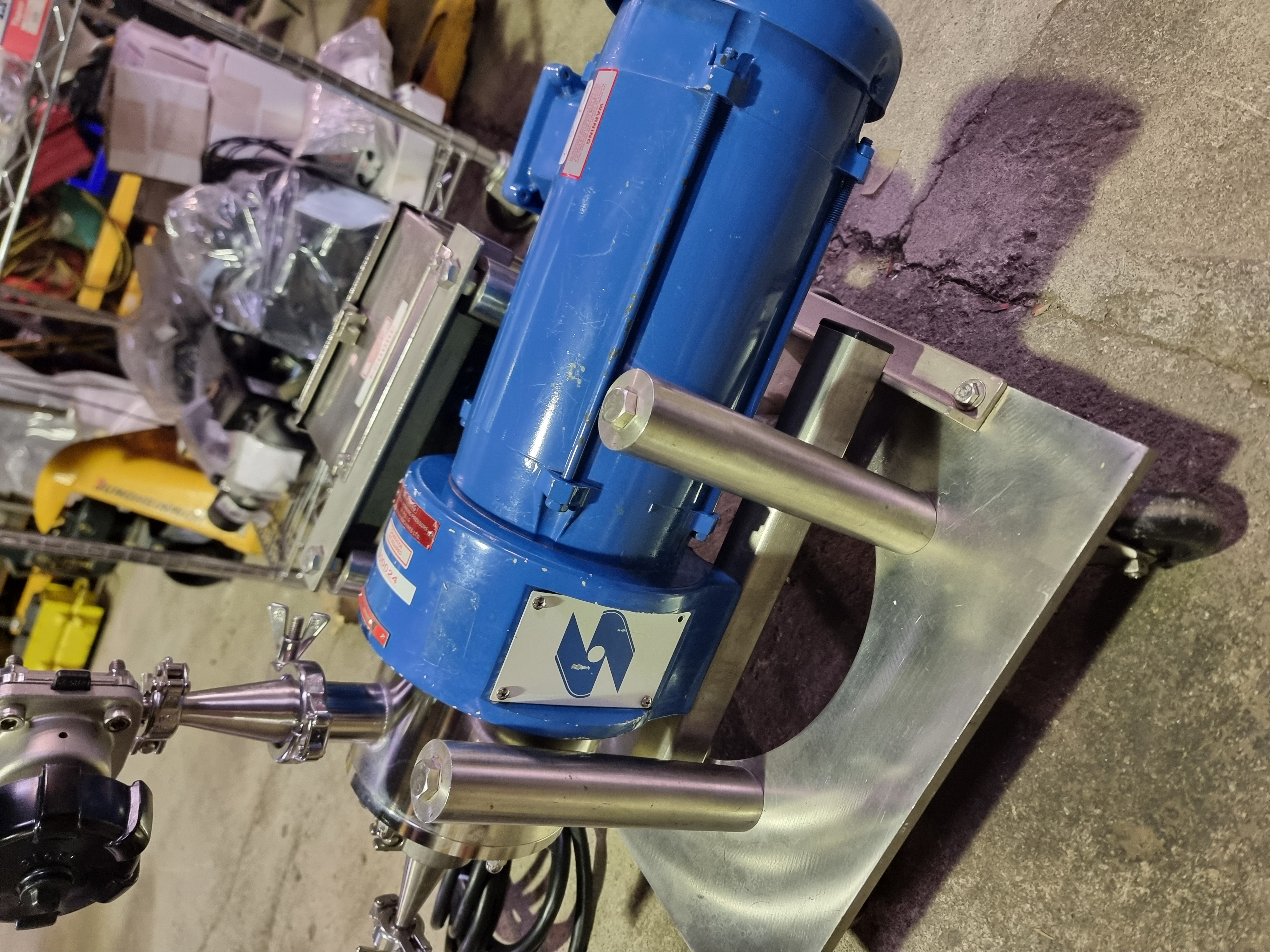 Used Silverson 275 LS High Sheer In Line Mixer / Homogenizer | 1.5" Inlet & Outlet