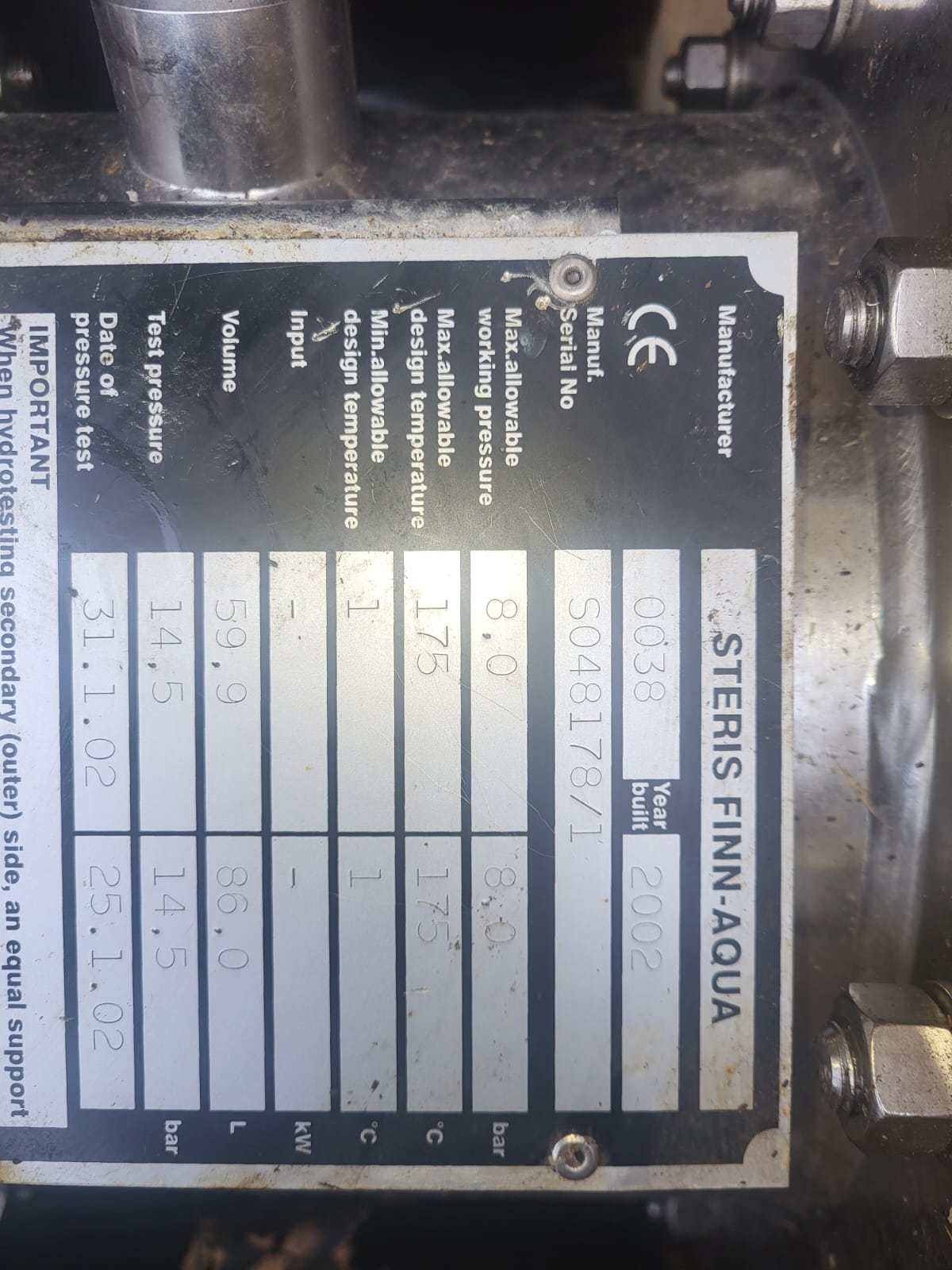 Steris Finn-Aqua Columns