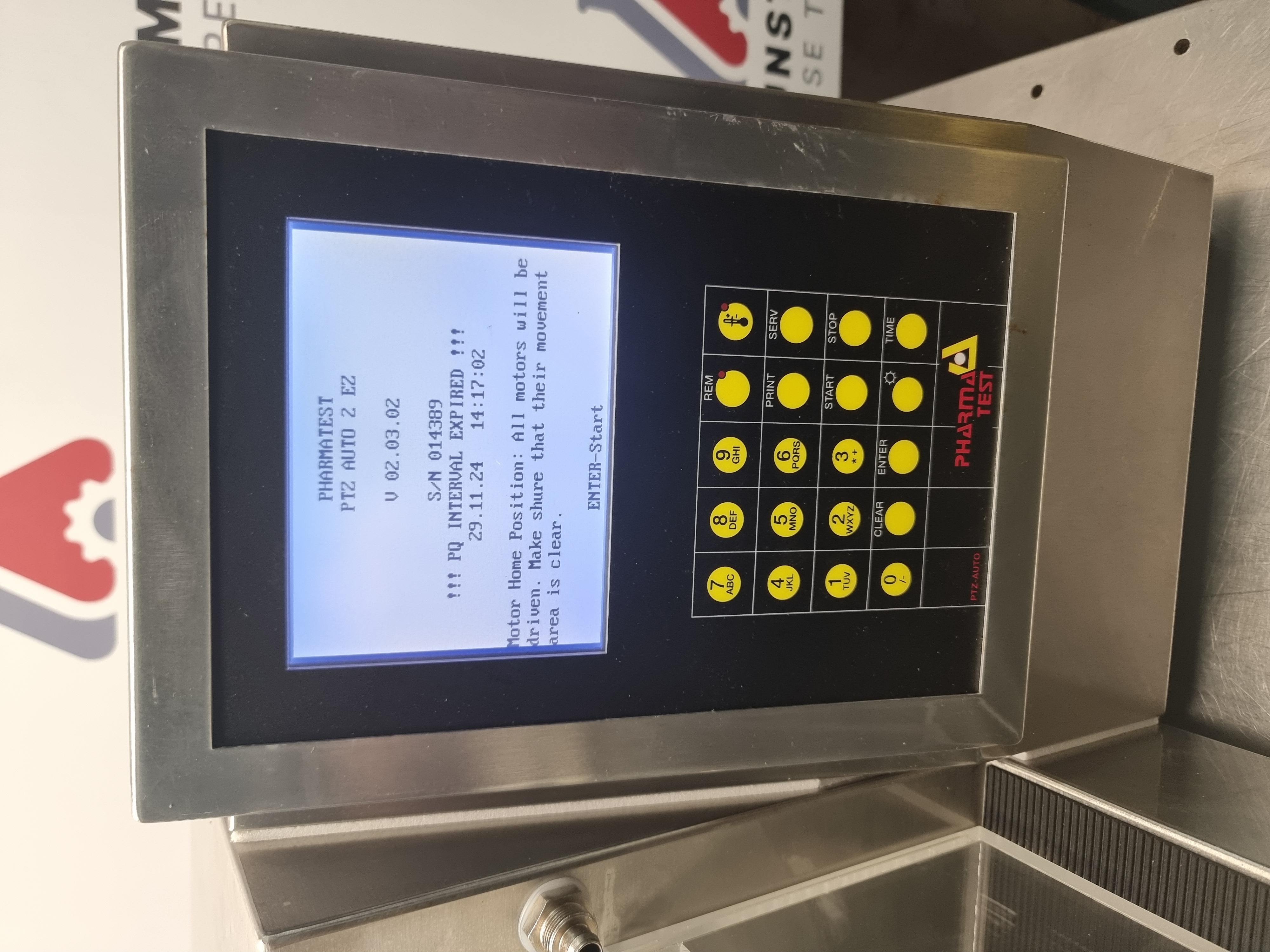 Used Pharma Test GmbH PTZ Auto Disintegration Tester | PTZ A.2EX