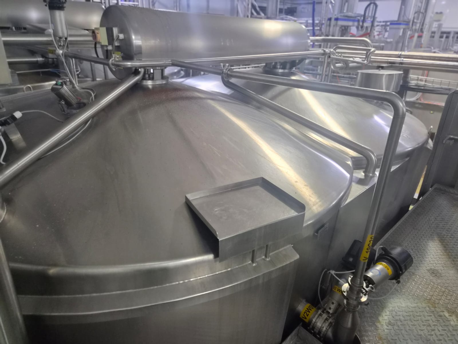 Used Complete Cheese Manufacturing Plant (36T in 24hrs) Located in Ireland
