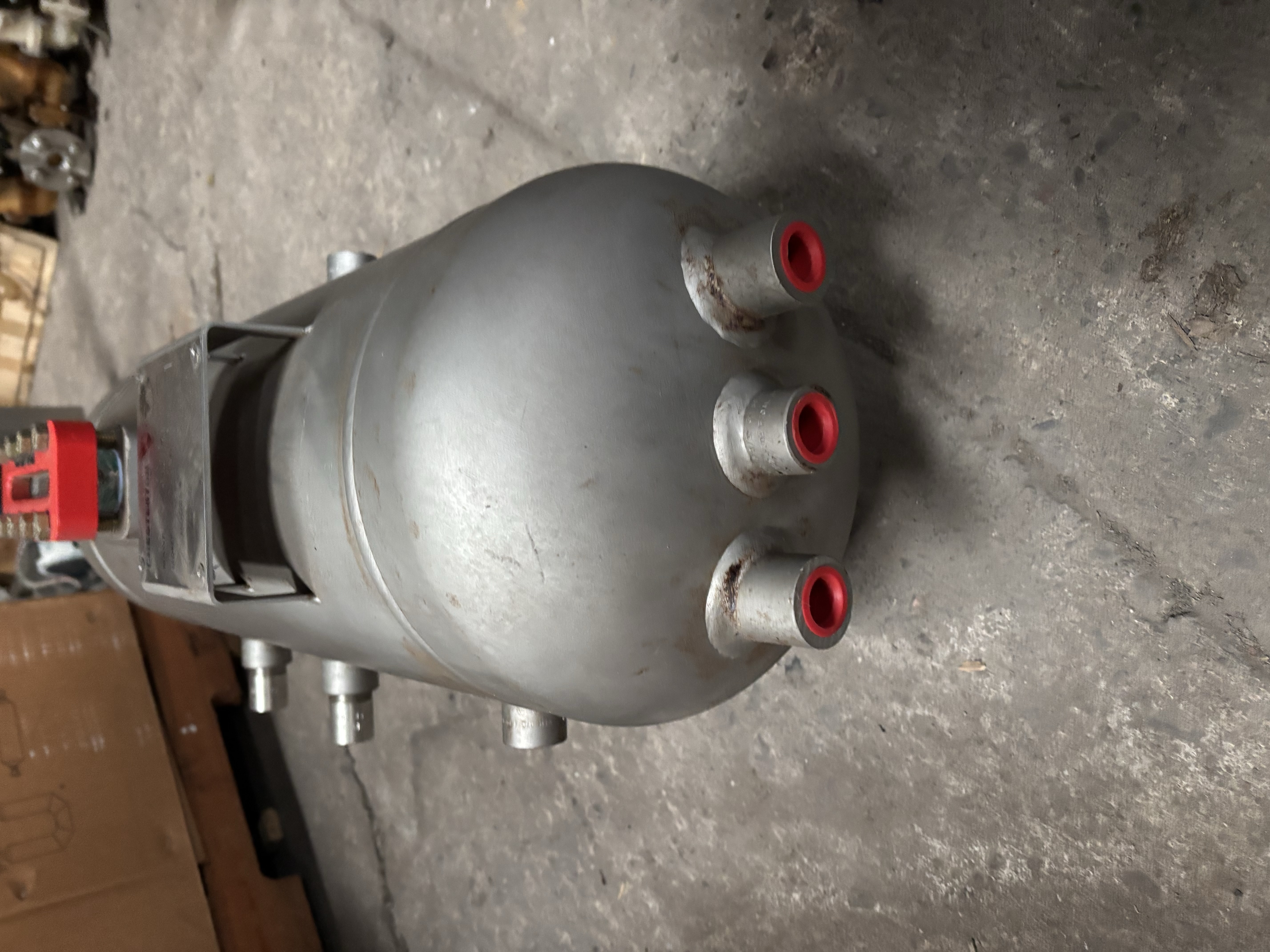 Used Chesterton 3-Gallon Stainless Seal Pot Tank 107124   SPUM1109-62A/3