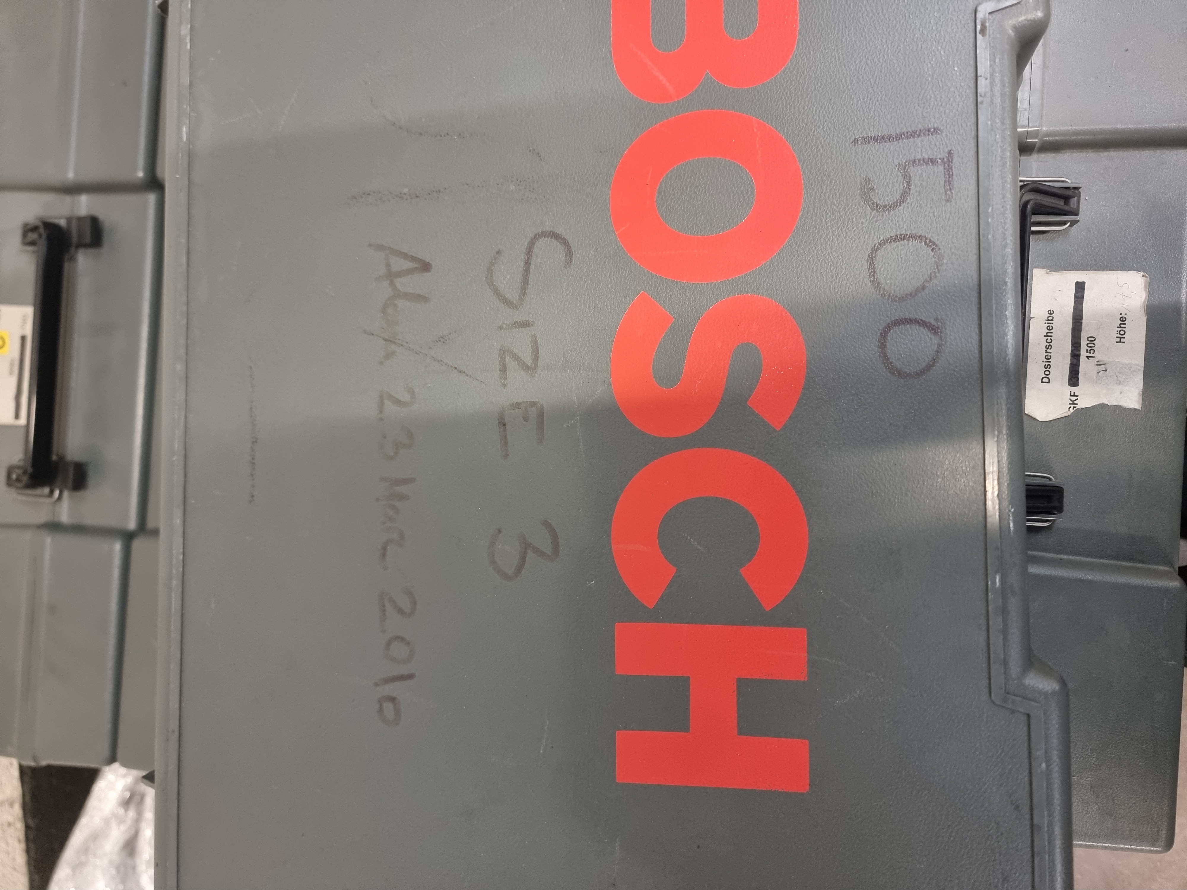 Used Bosch GKF-1500 S Capsule Filler Complete with Change Parts