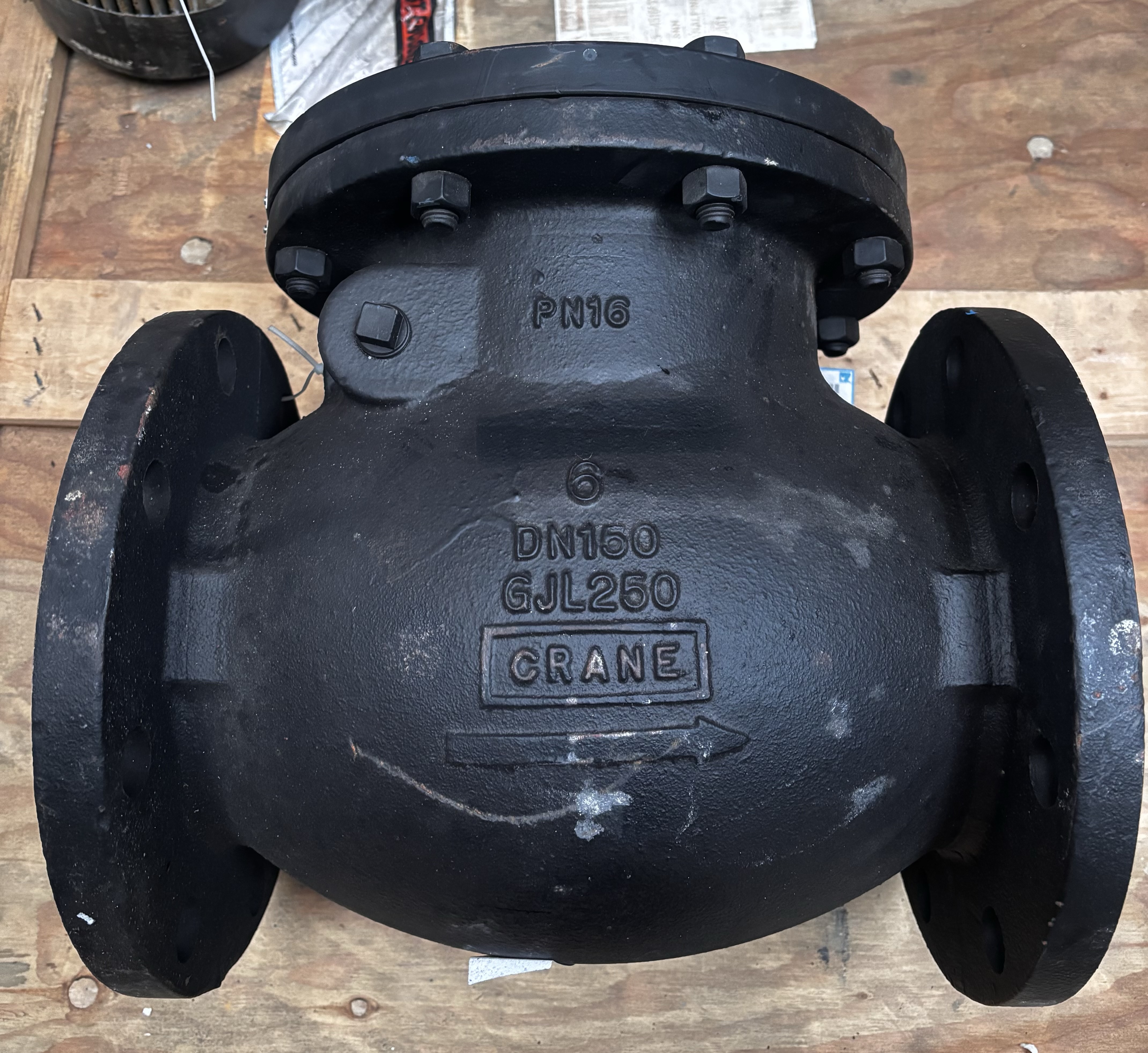 CRANE 6" Check Valve DN150 PN16