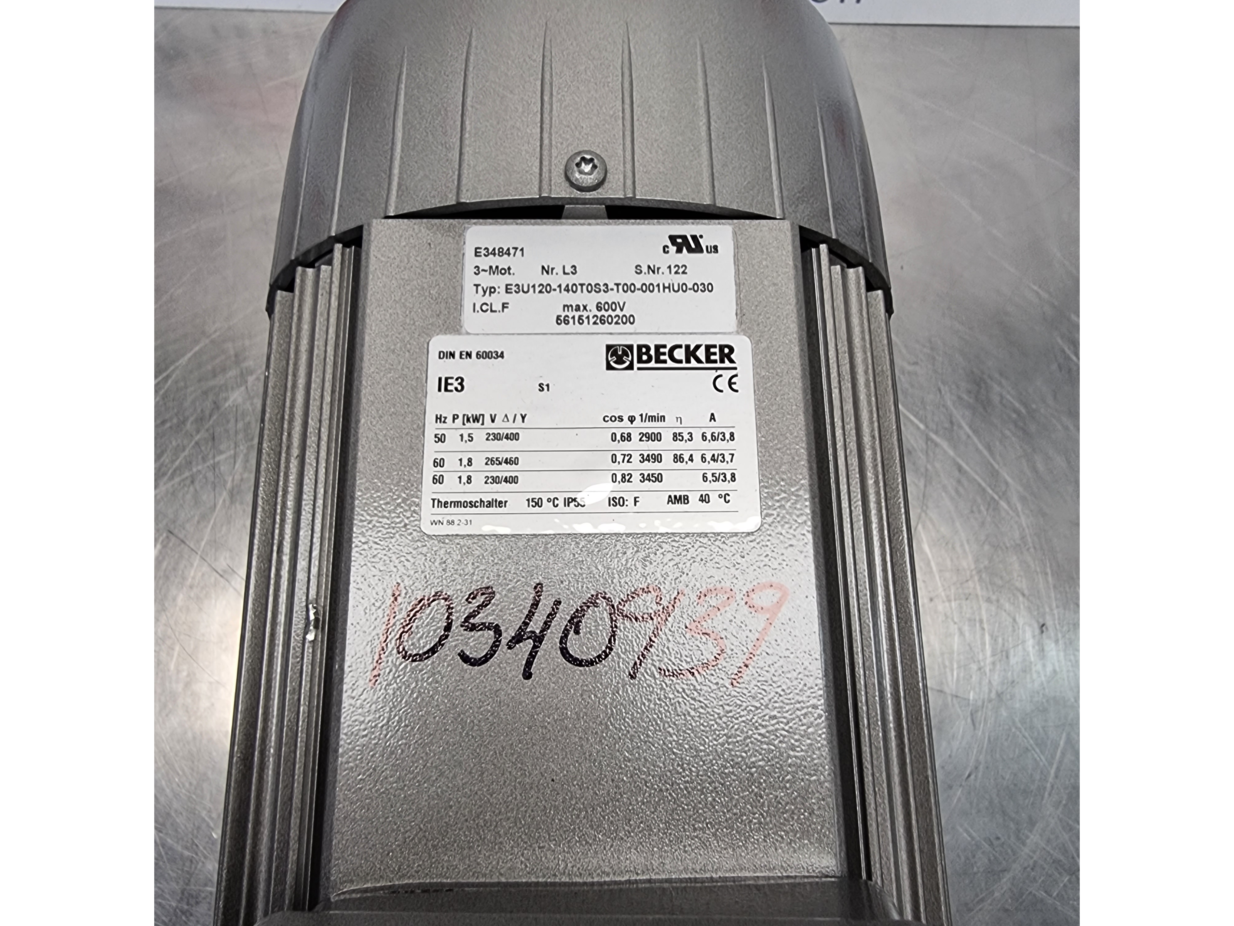 Becker SV 201/1 Side Channel Pump - High Performance