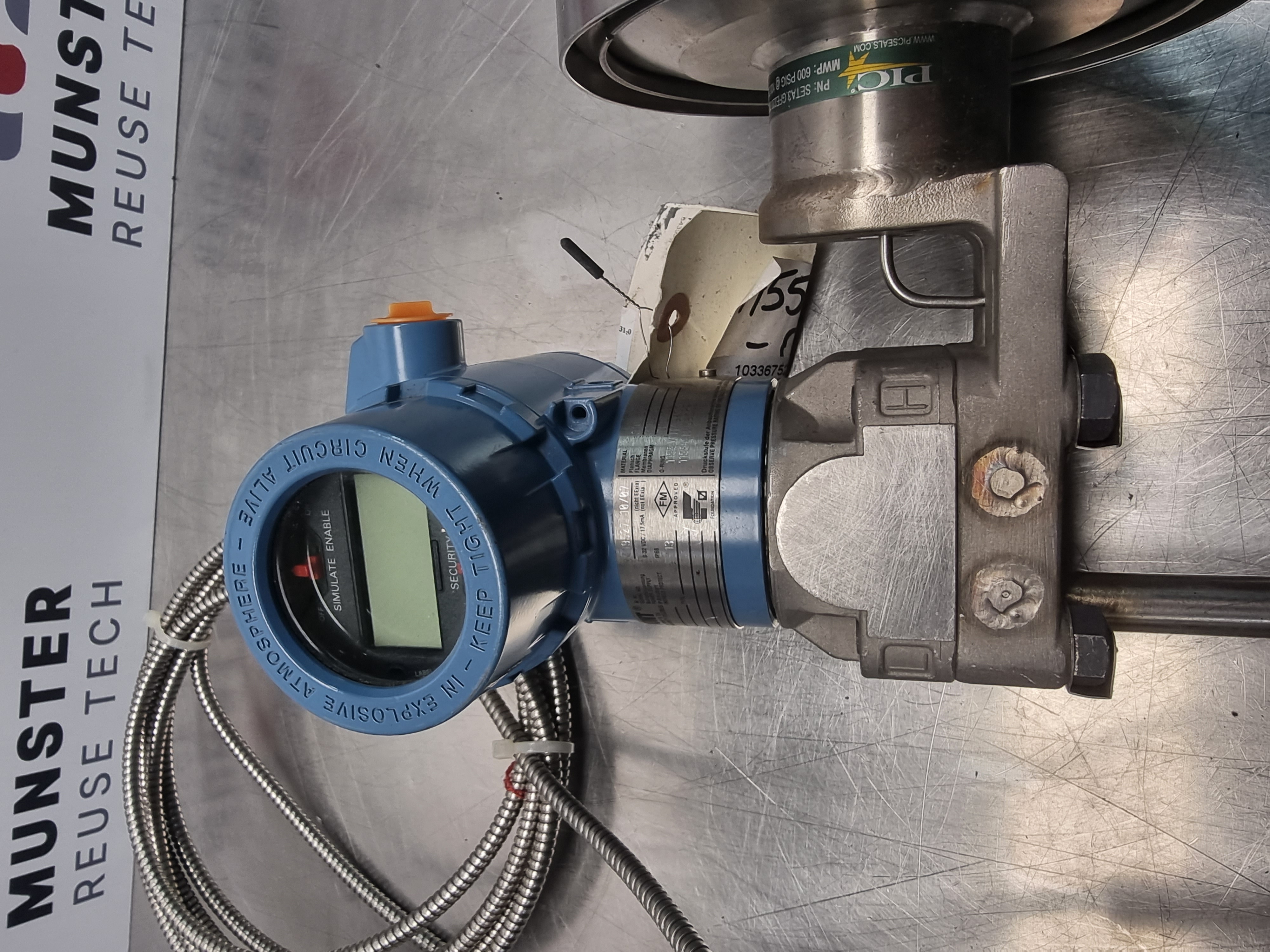 Rosemount 3051 Level Transmitter | 3051 CD2F22A1BS2M50408