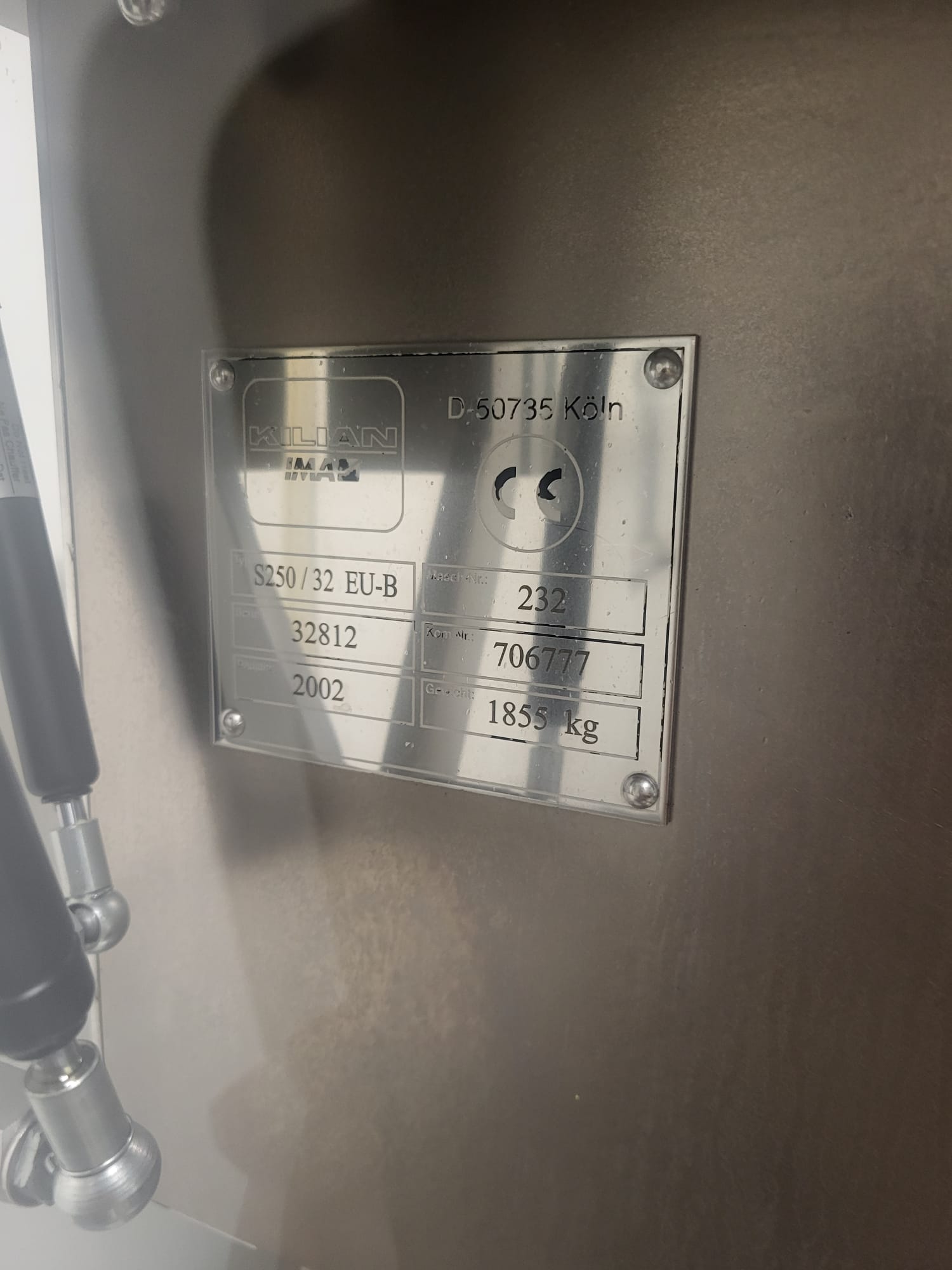 Used Killian S250 Tablet Press