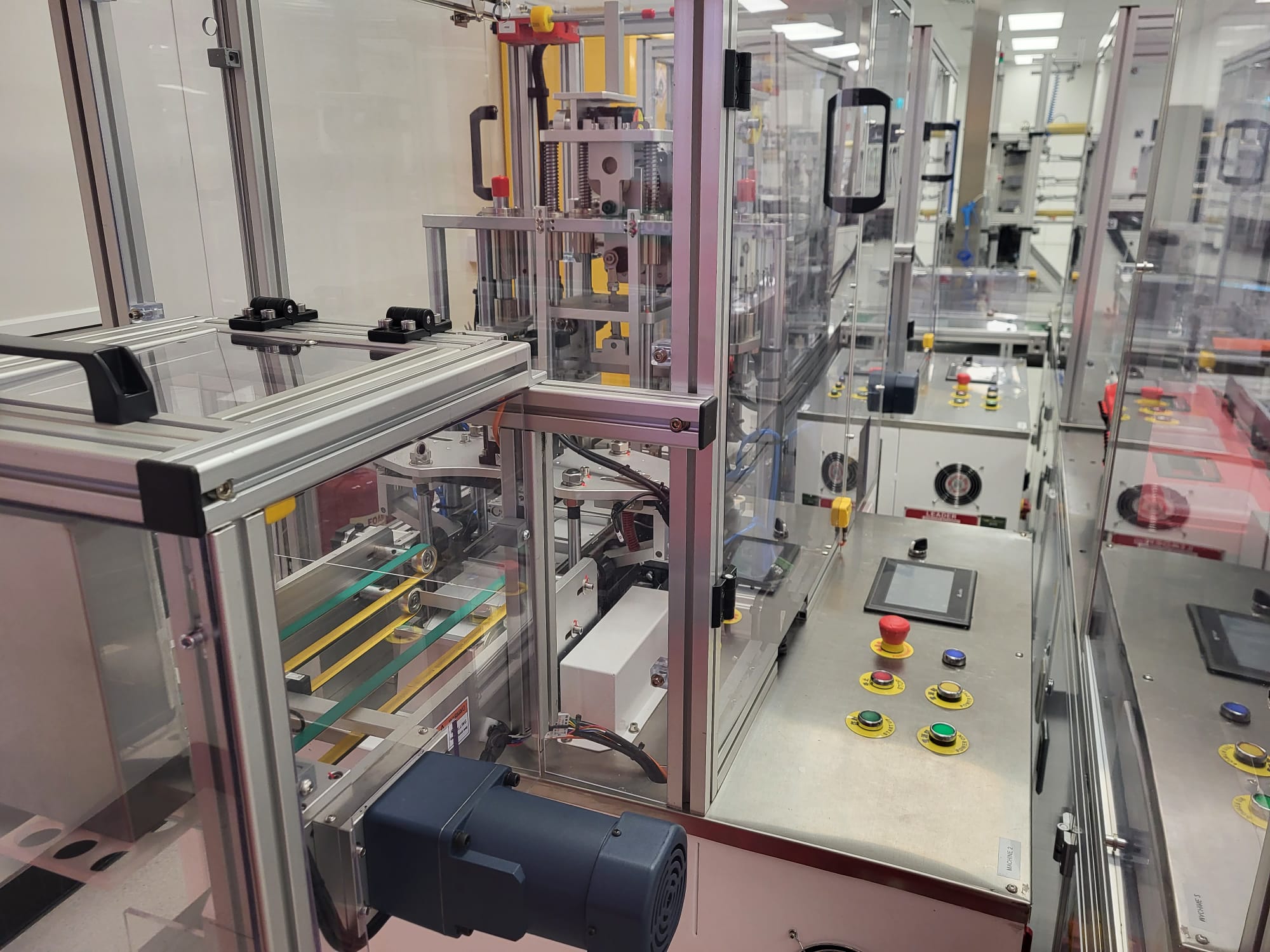 Used Complete Face Mask Manufacturing Line