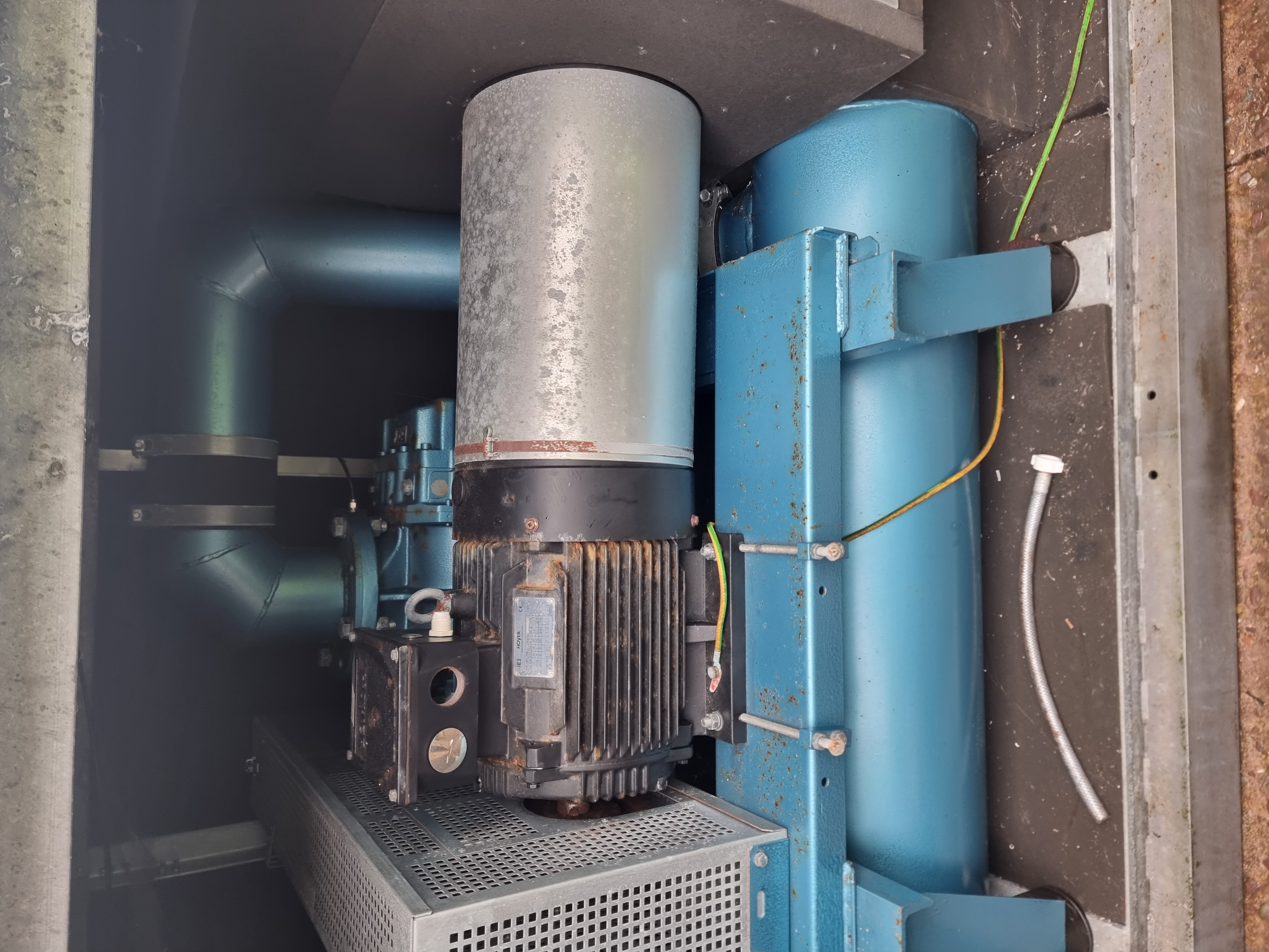 Used KUBÍČEK VHS Roots Blower Type 3D45B-150E | 5.79 -14.26 m³/h