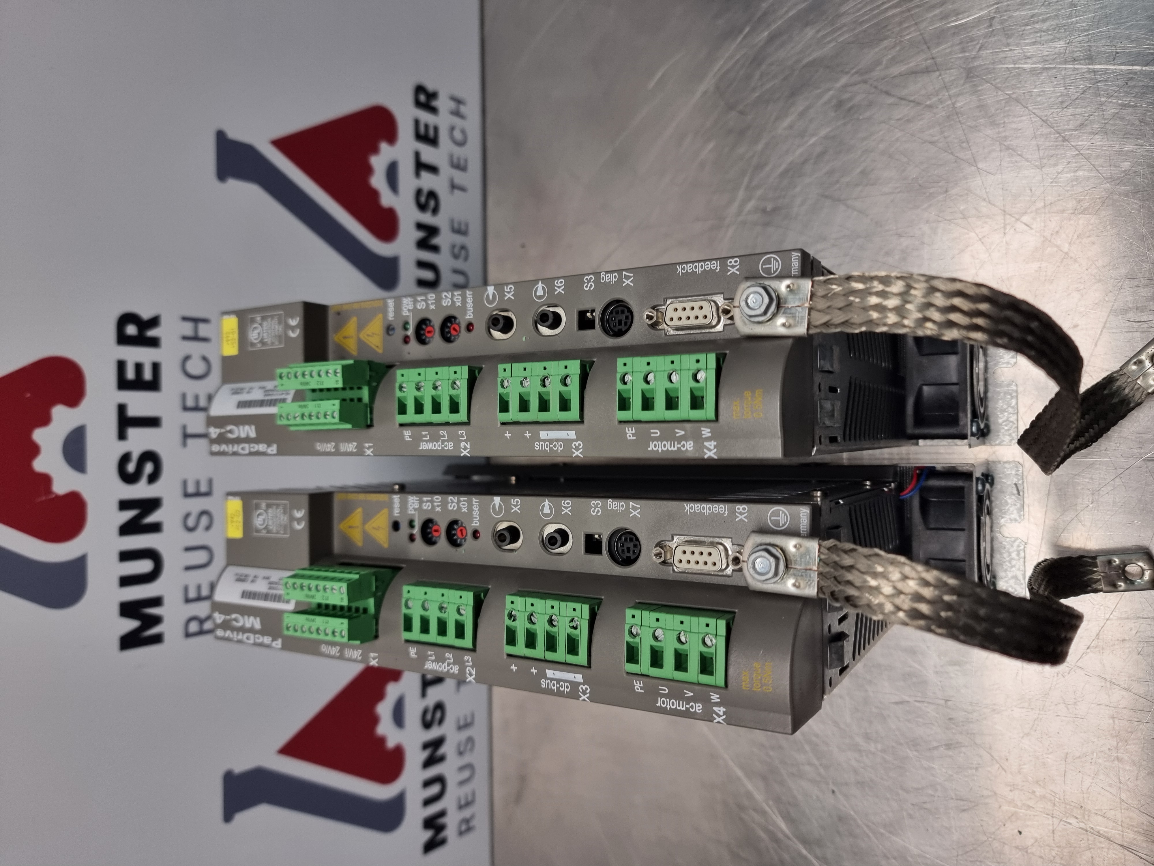 Used Elau Pac Drive MC-4/11/10/400 Servo Drive | VDM01D10AL14