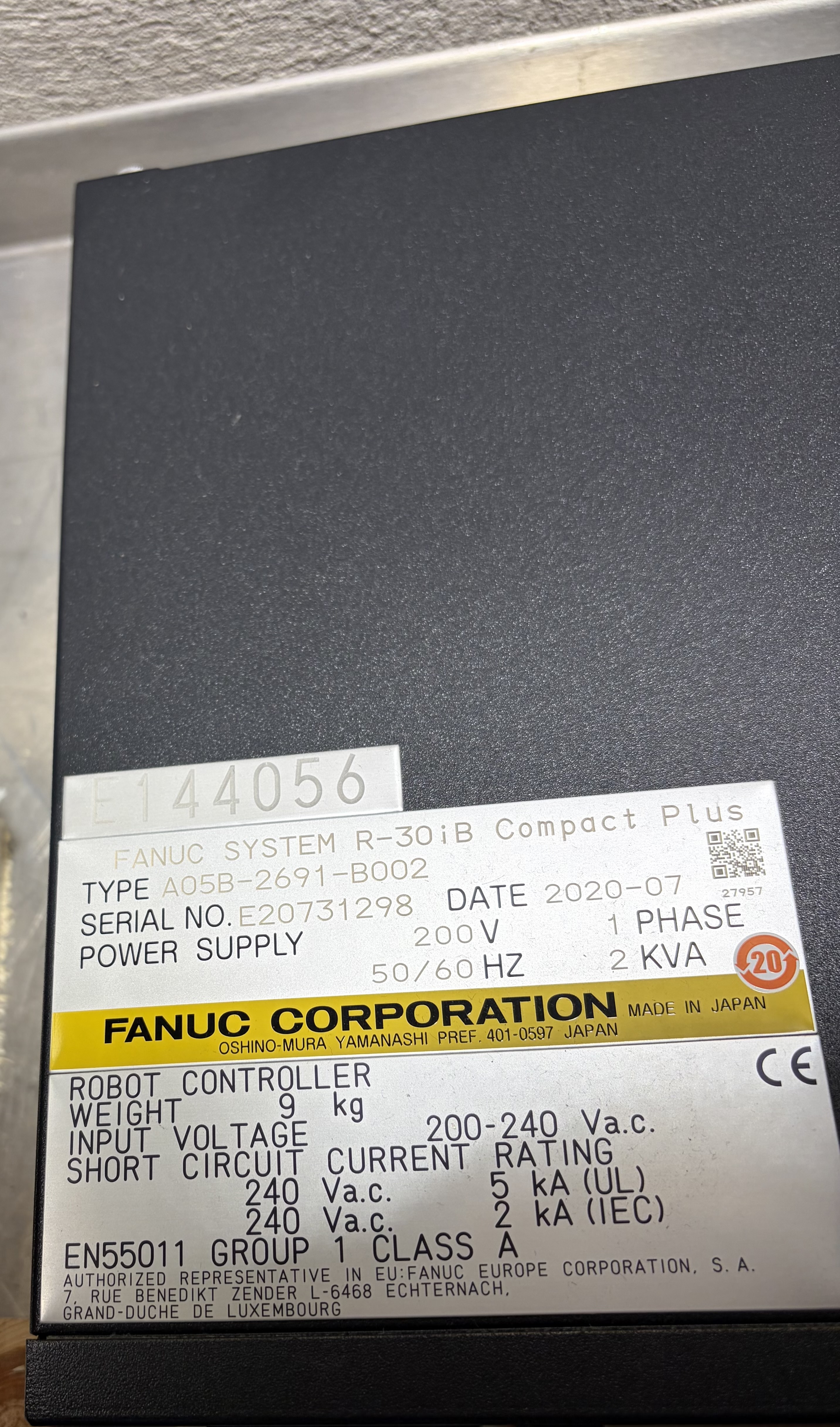 Used Fanuc M Series Robot Unit Complete - Type: M1IA0.5A-30P-O-CE..+