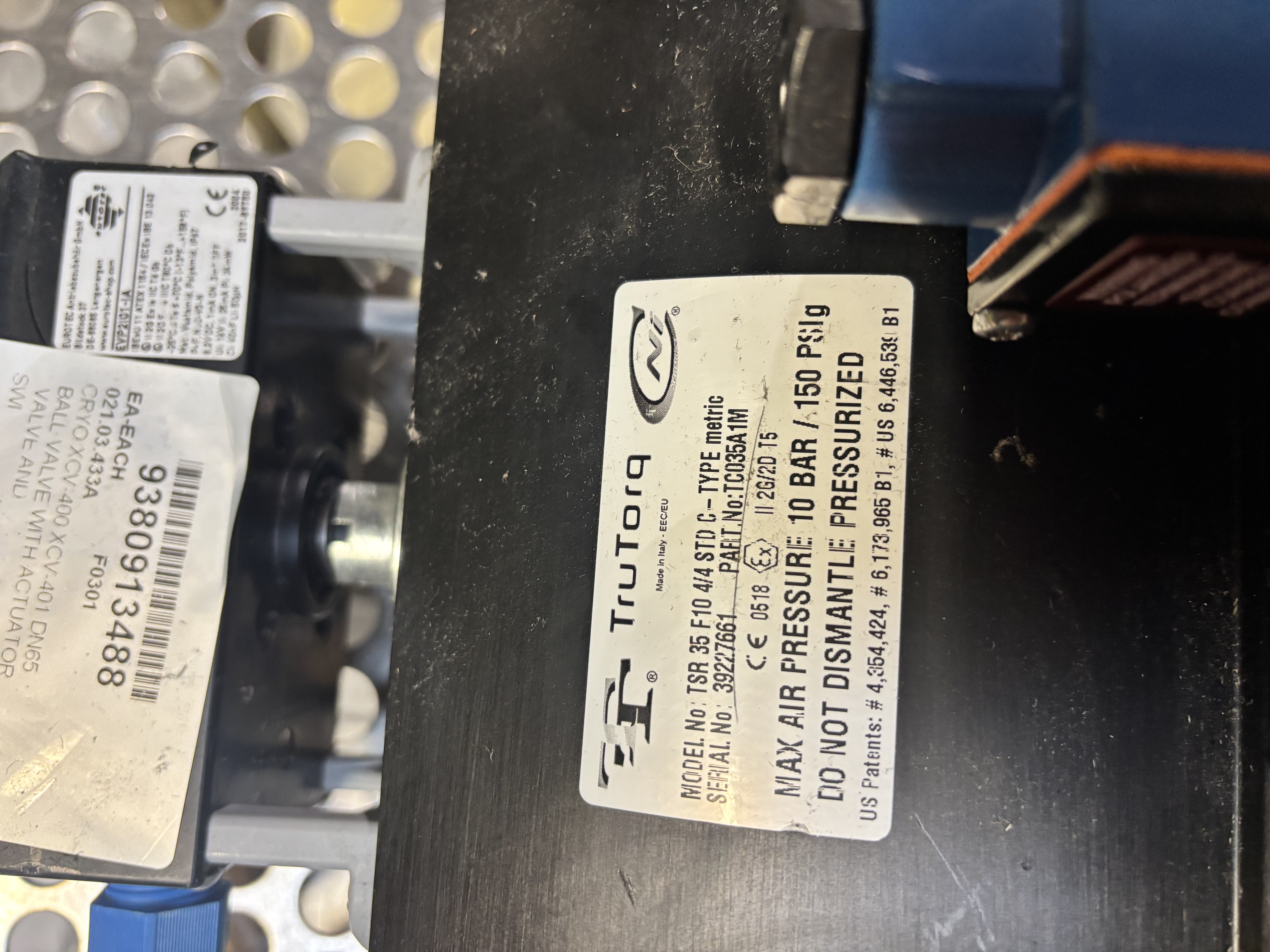 CYRO XCV-400 XCV-401 DN65 Ball Valve With Actuator Valve and Poistioner